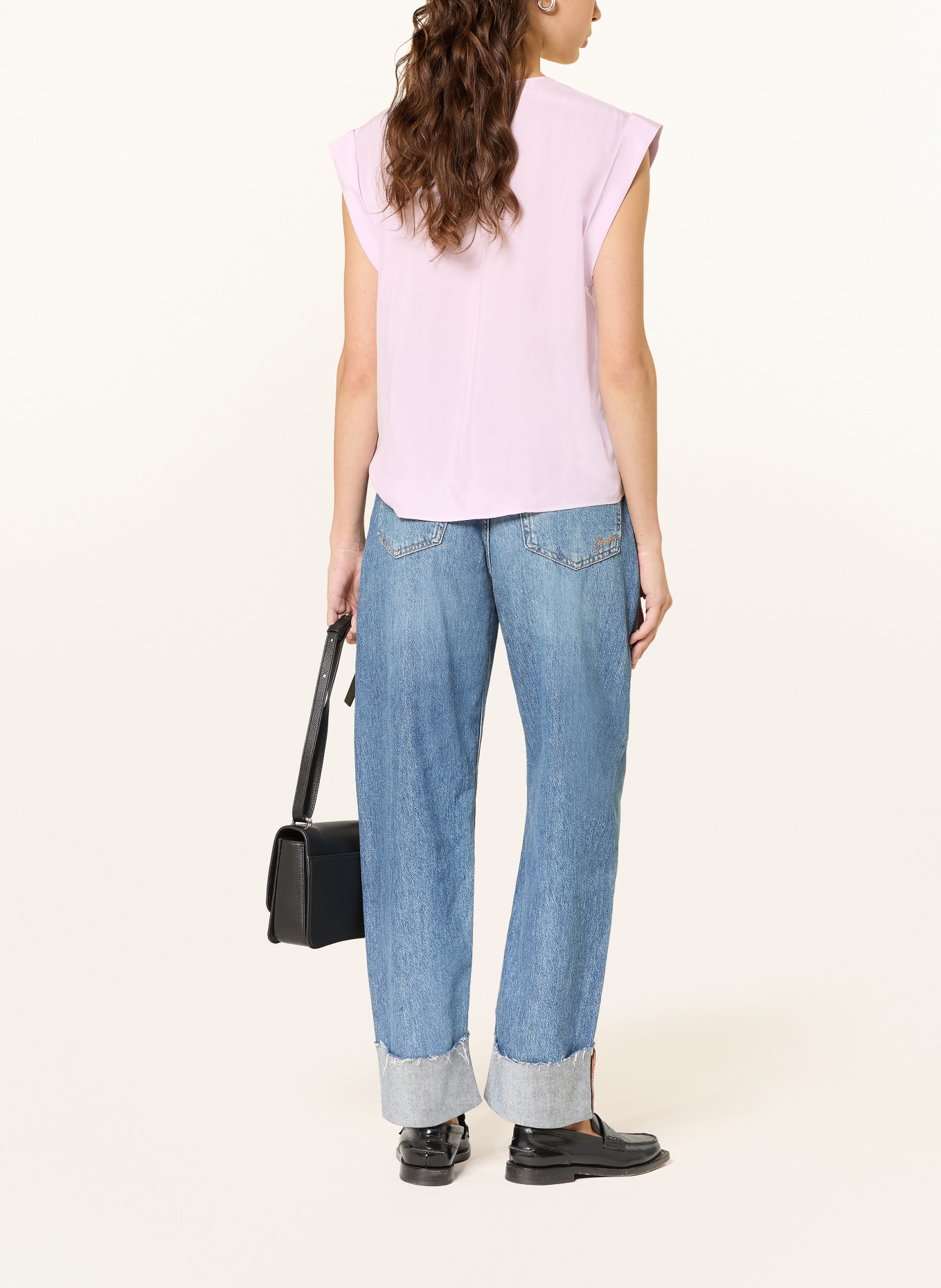 BOSS Blusenshirt IRNETTE: HELLLILA