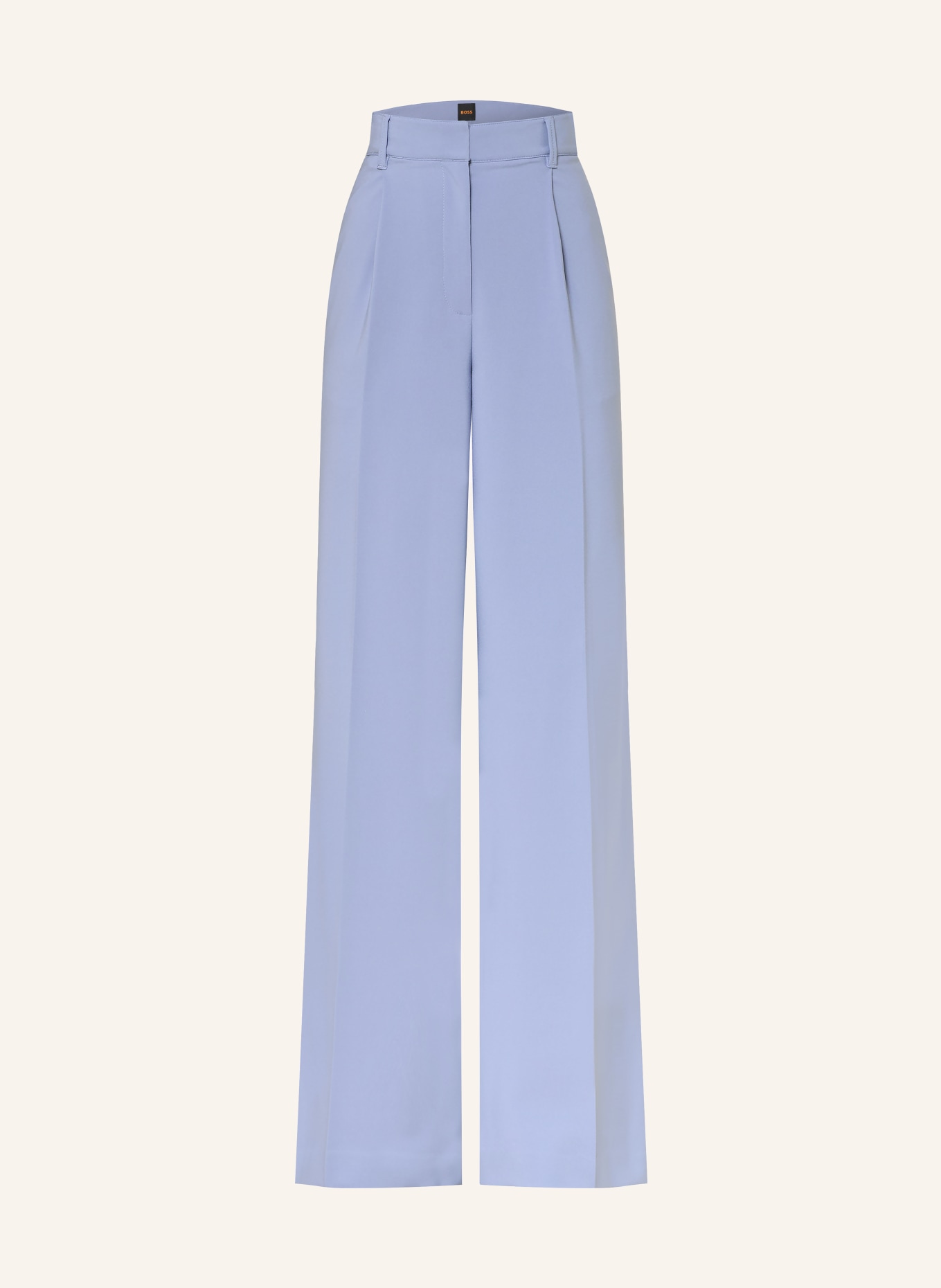 BOSS Spodnie marlena TIWI: JASNONIEBIESKI