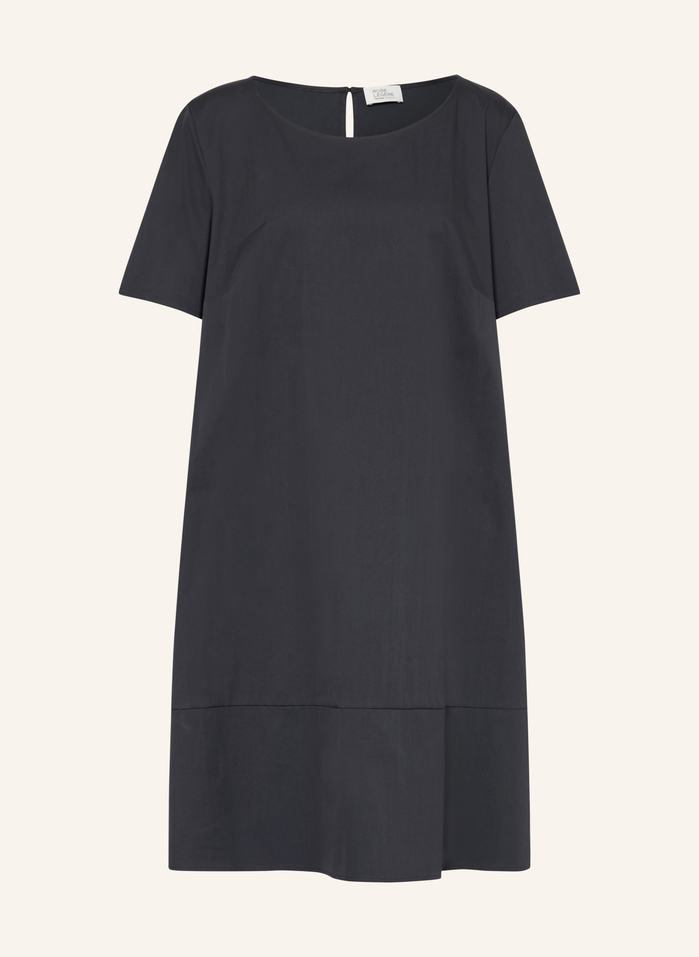 ROBE LÉGÈRE Satin dress: DARK BLUE