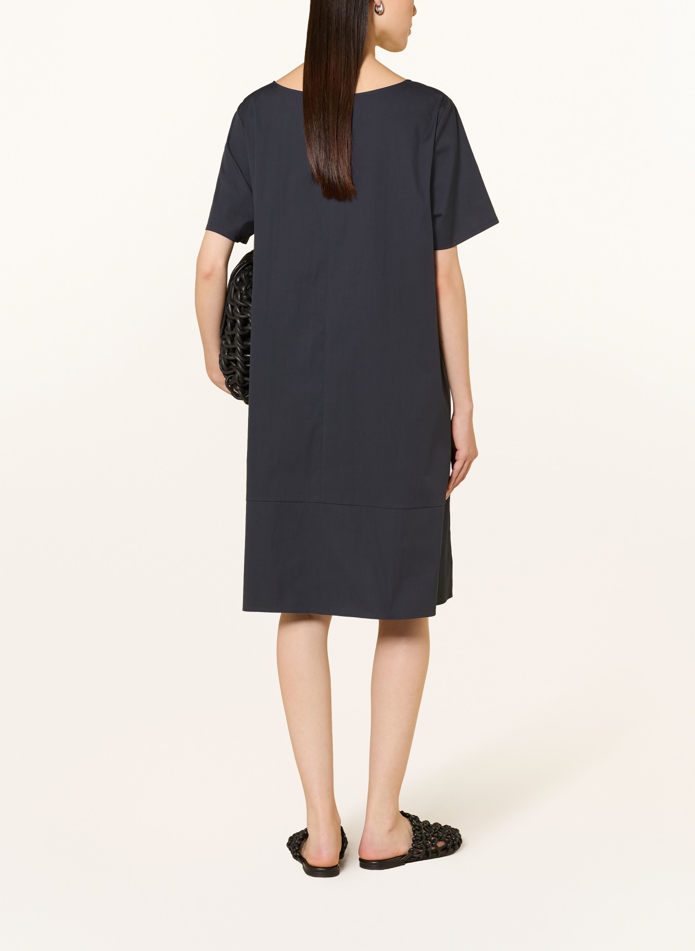 ROBE LÉGÈRE Satin dress: DARK BLUE
