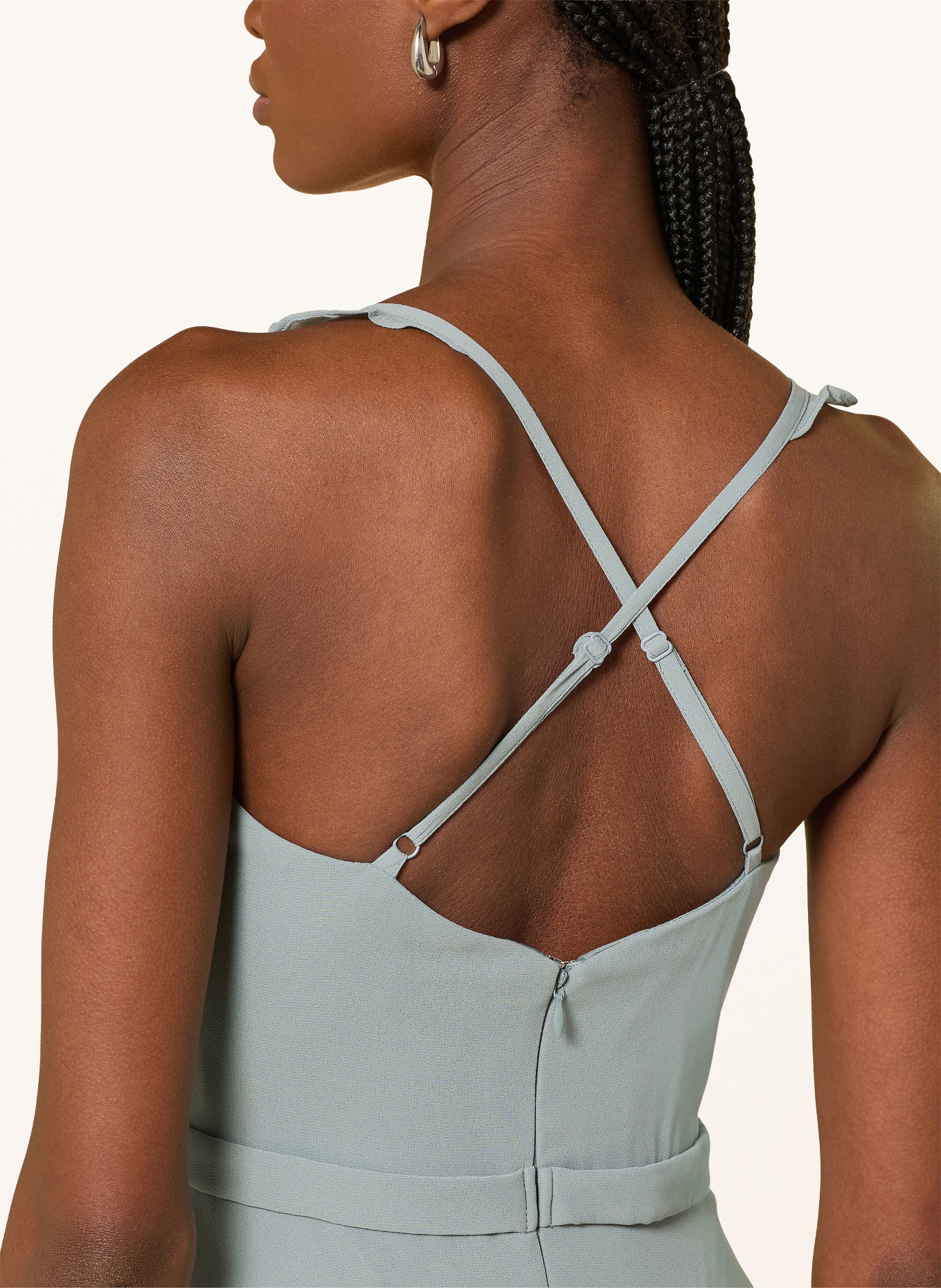 VM Vera Mont Cocktailkleid mit Volants: MINT