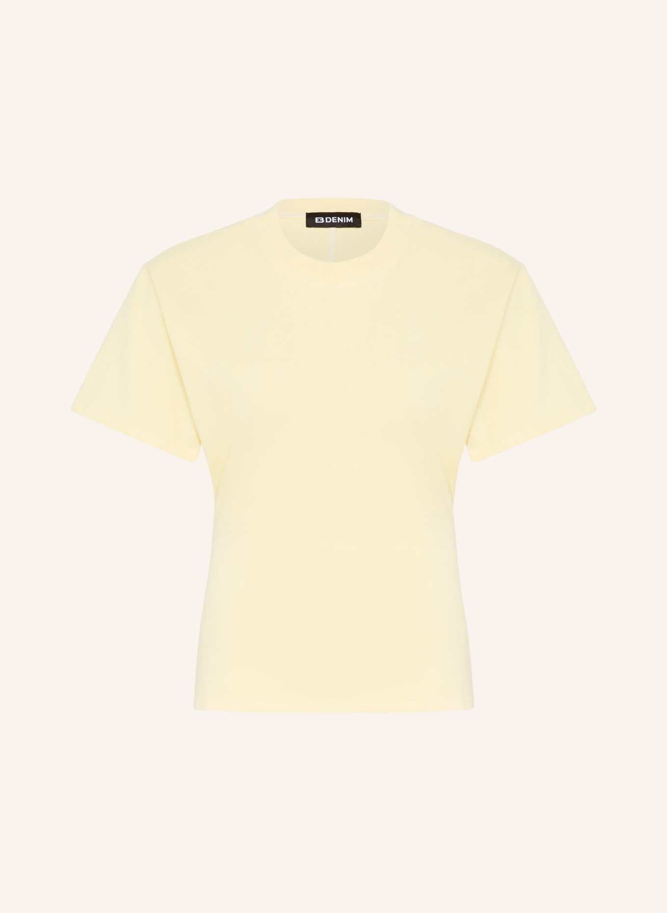 EB DENIM T-shirt EERO: LIGHT YELLOW