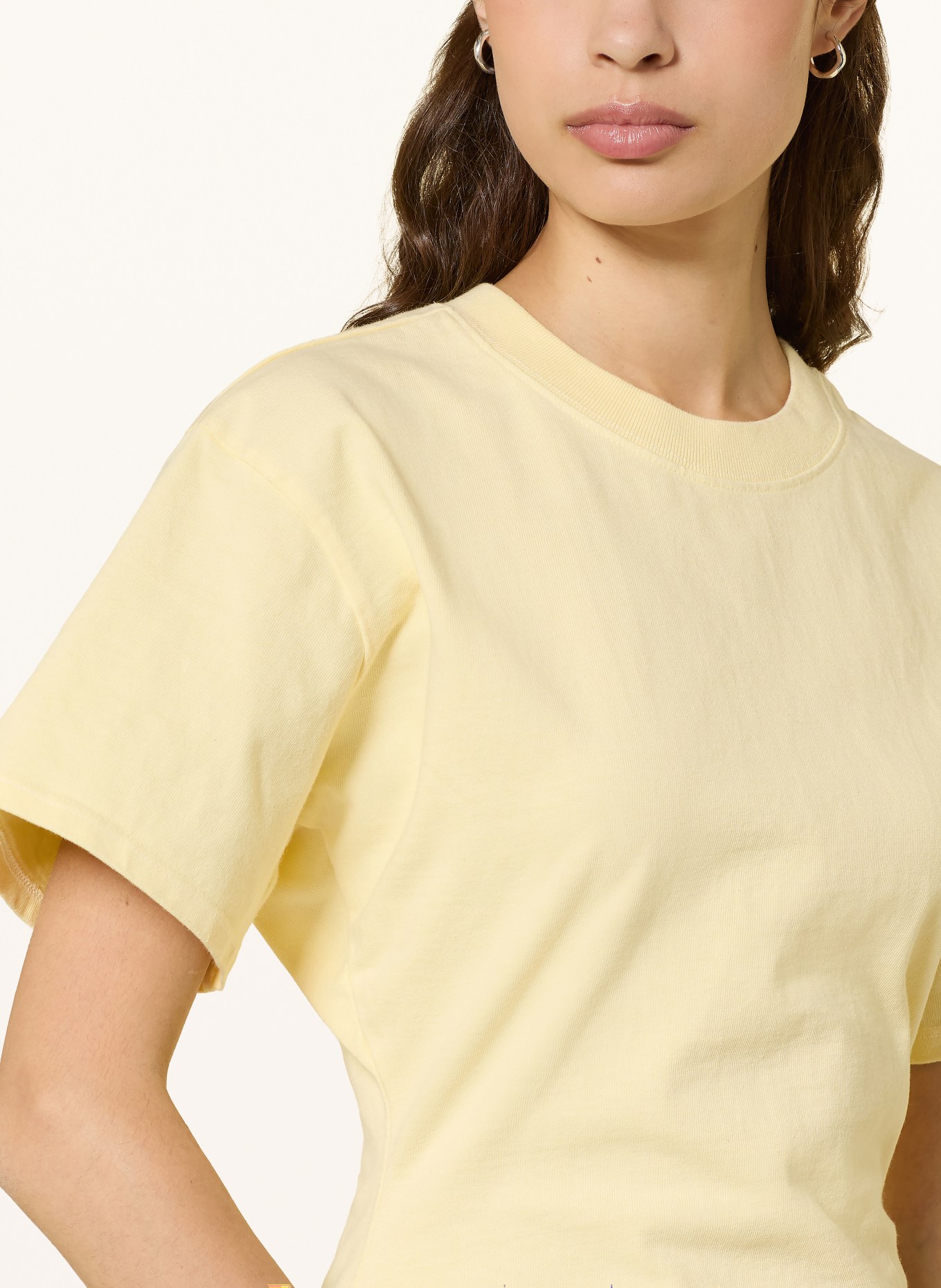 EB DENIM T-shirt EERO: LIGHT YELLOW