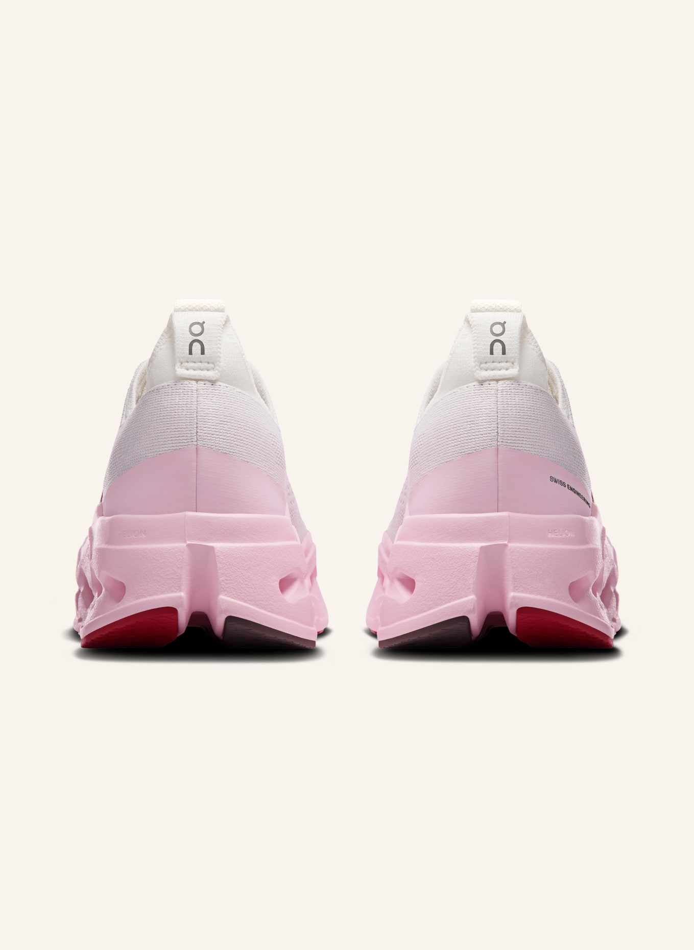 On Laufschuhe CLOUDSURFER MAX: HELLROSA / ROT