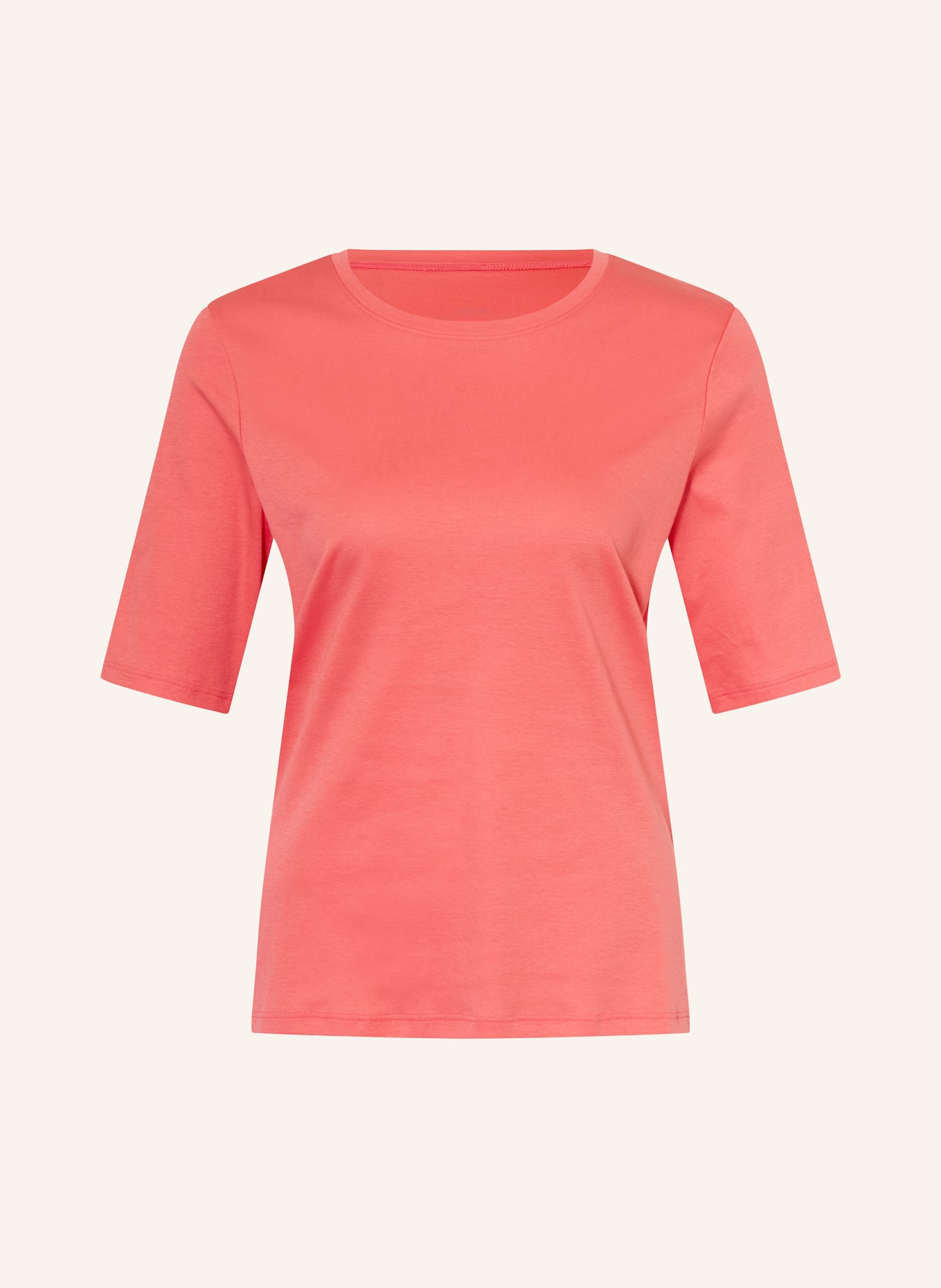 CALIDA Pyžamové tričko FAVOURITES MARINE: SVĚTLE ČERVENÁ