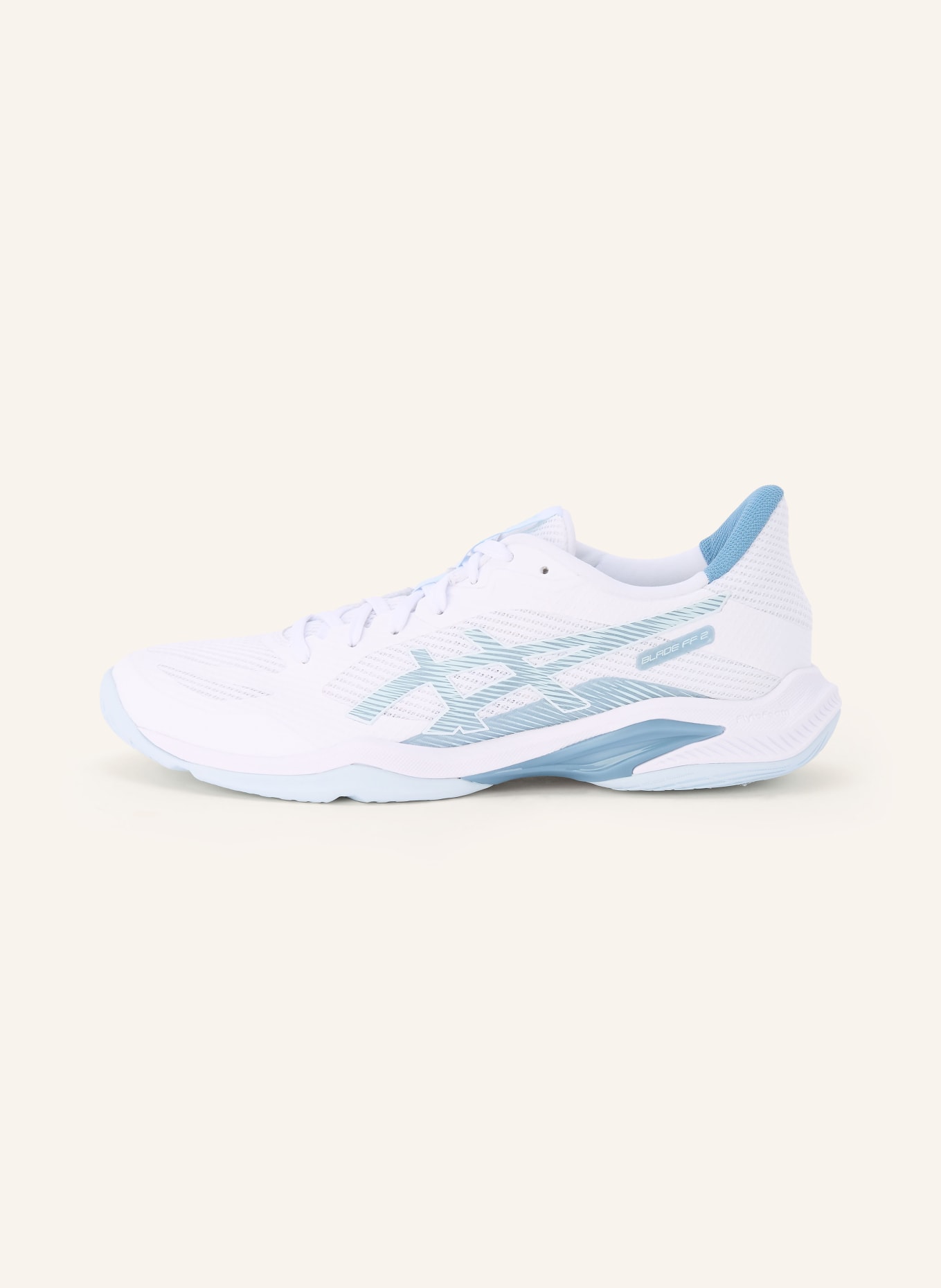 ASICS Indoor shoes BLADE FF 2: WHITE / BLUE GRAY