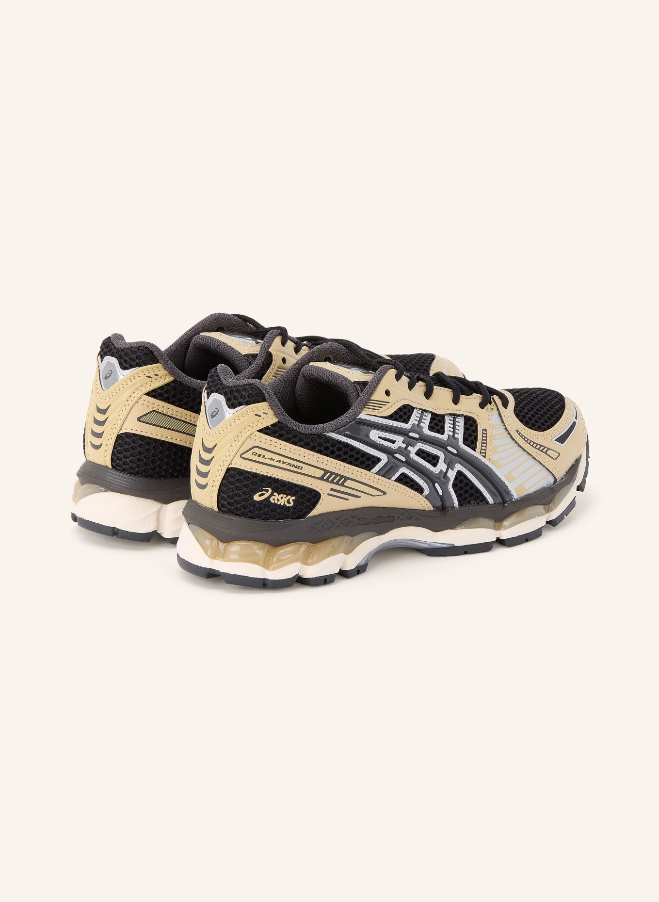 ASICS Sneakersy GEL-KAYANO 12.1: ČERNÁ / SVĚTLE HNĚDÁ / TMAVĚ ŠEDÁ