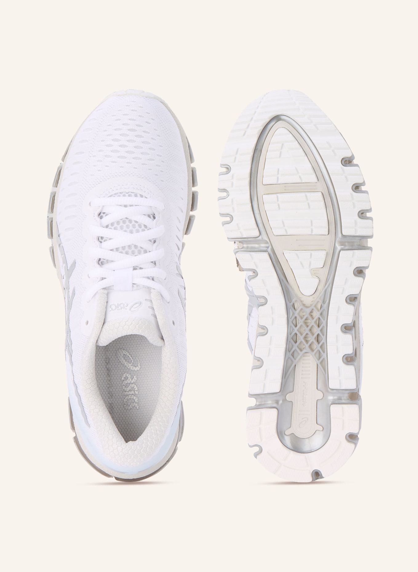 ASICS Sneaker GEL-QUANTUM 360 I: WEISS / SILBER