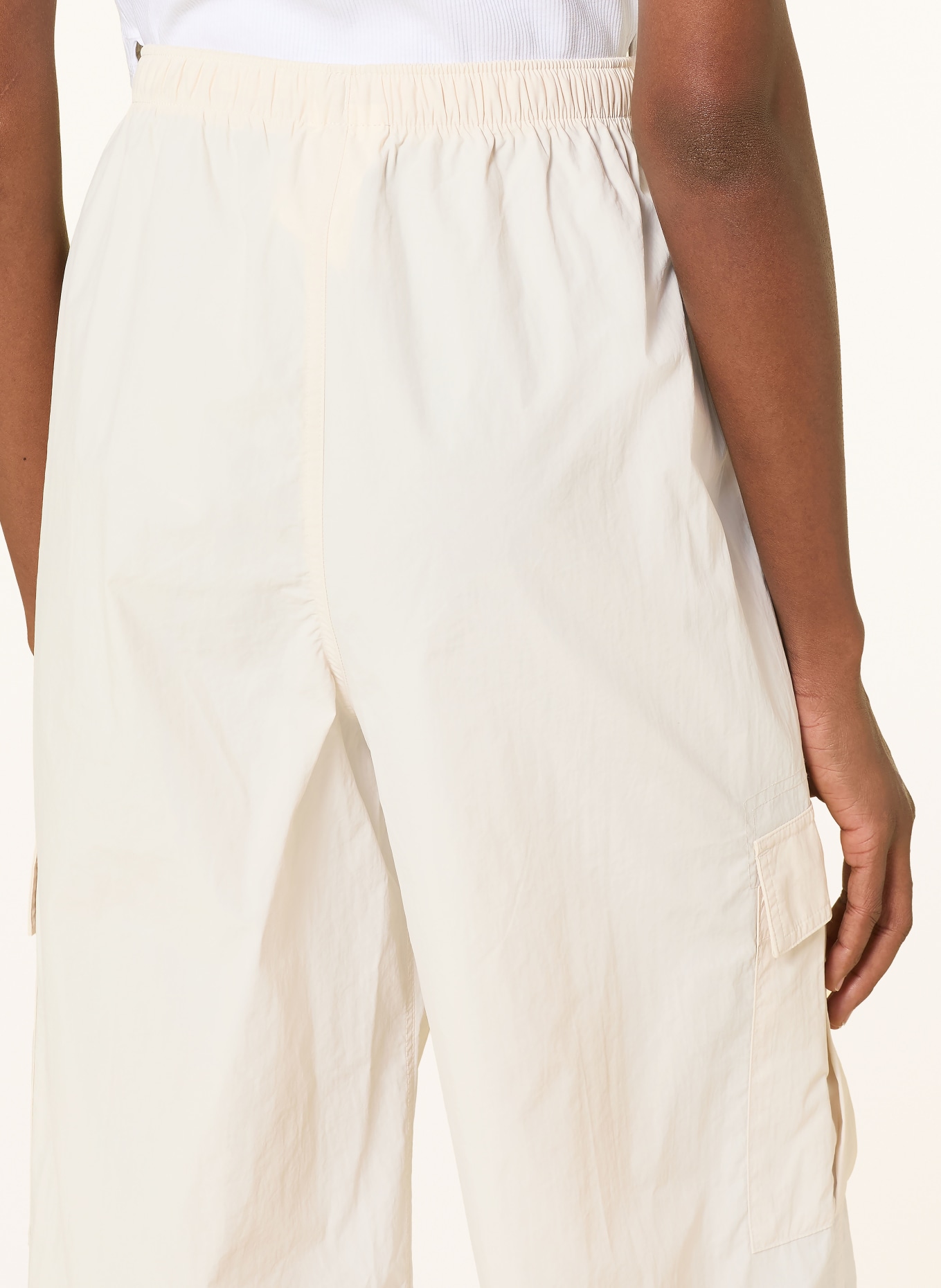 new balance WOVEN CARGO training pants: BEIGE