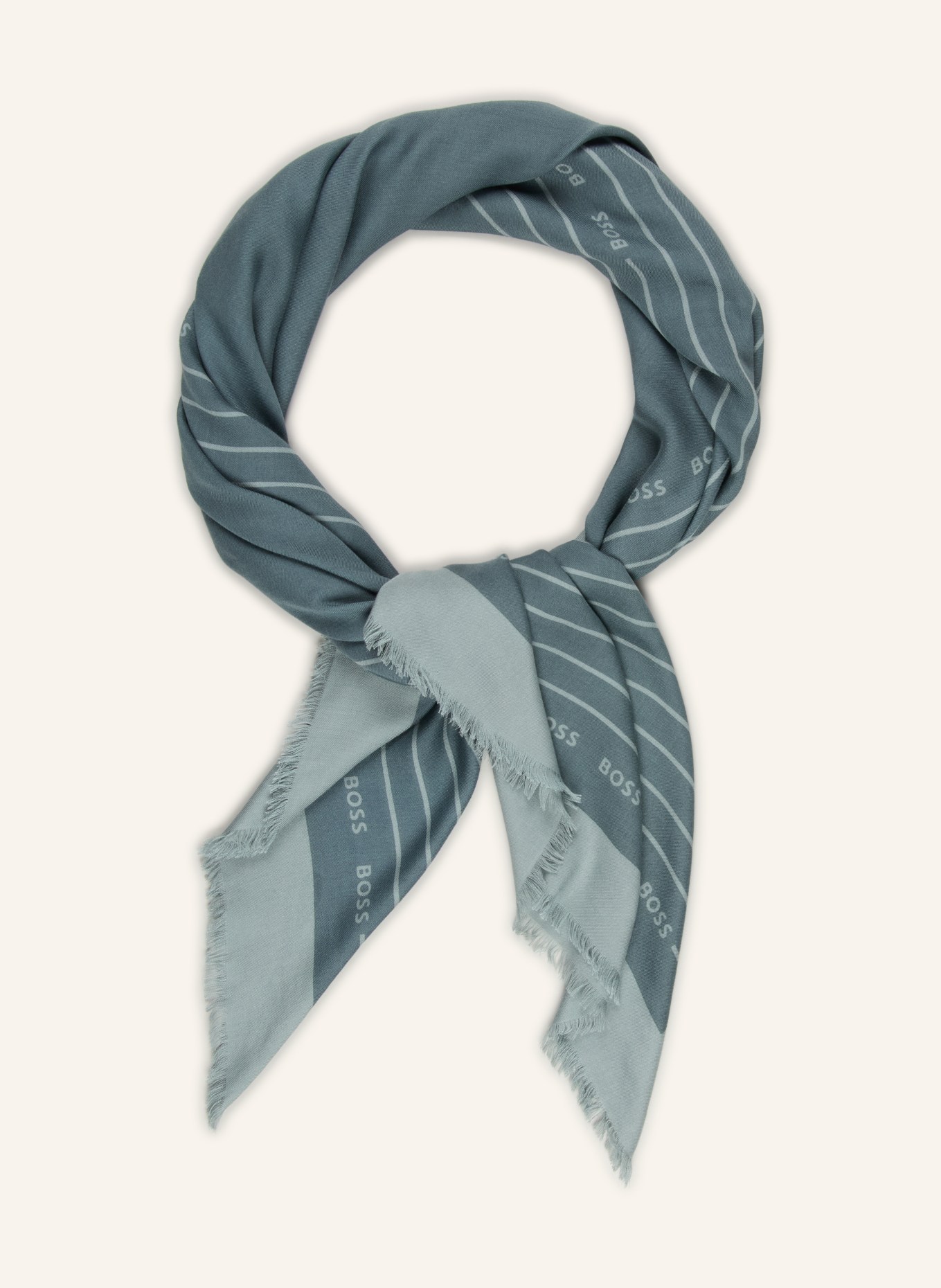 BOSS Tuch LAIK: PETROL / MINT