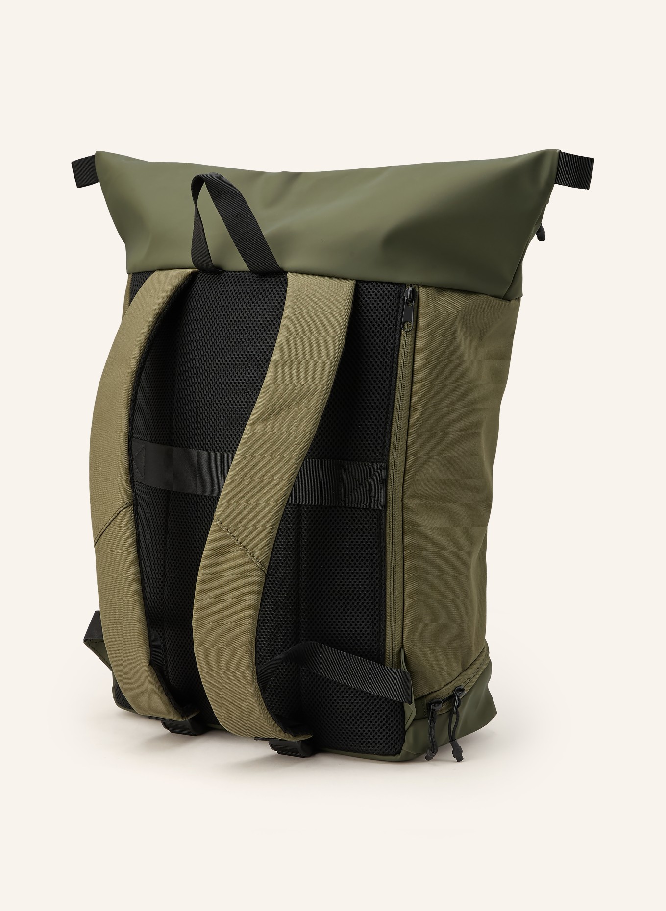 STRELLSON ALPERTON SEBASTIAN backpack: KHAKI / BLACK