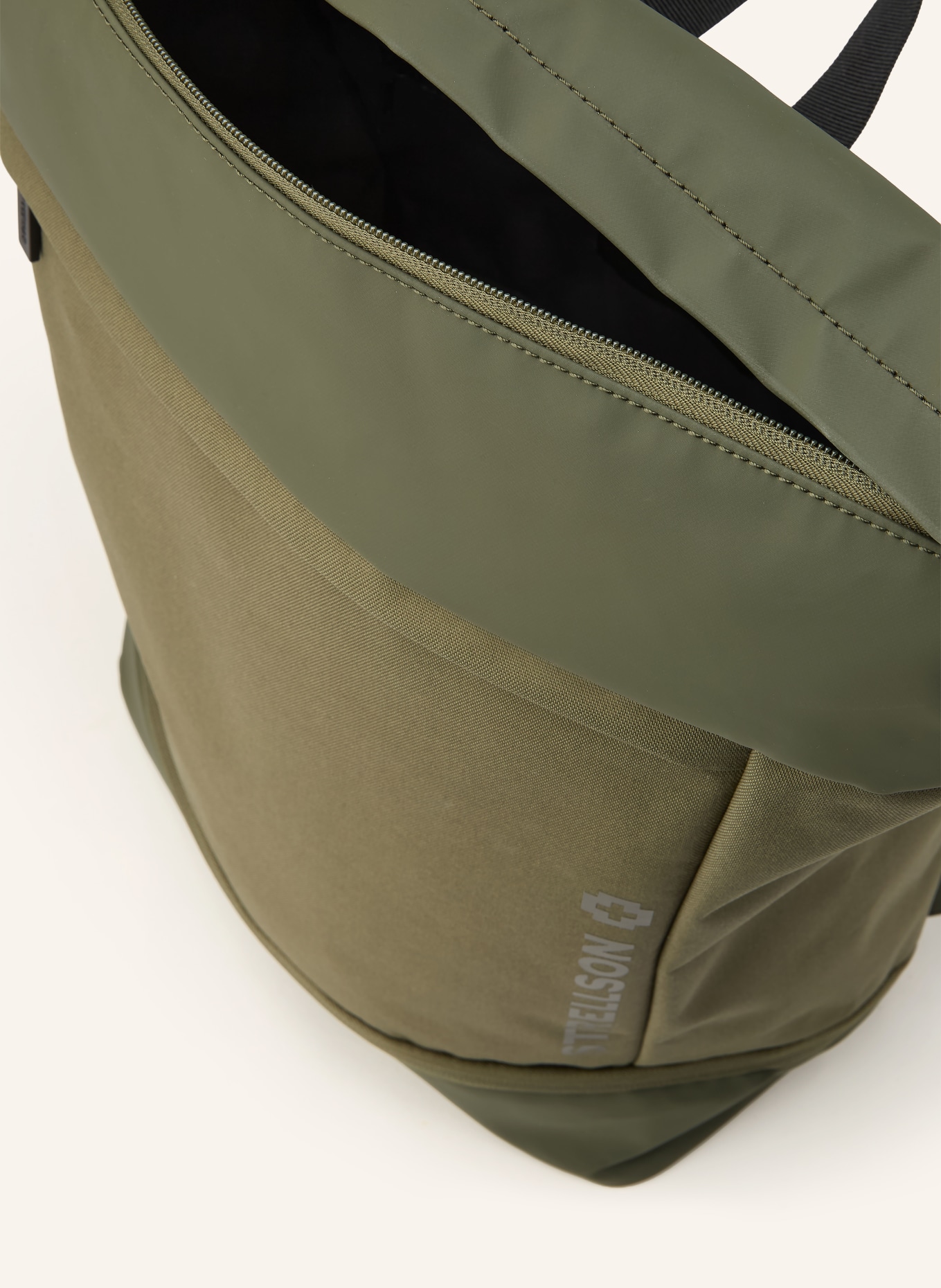 STRELLSON ALPERTON SEBASTIAN backpack: KHAKI / BLACK