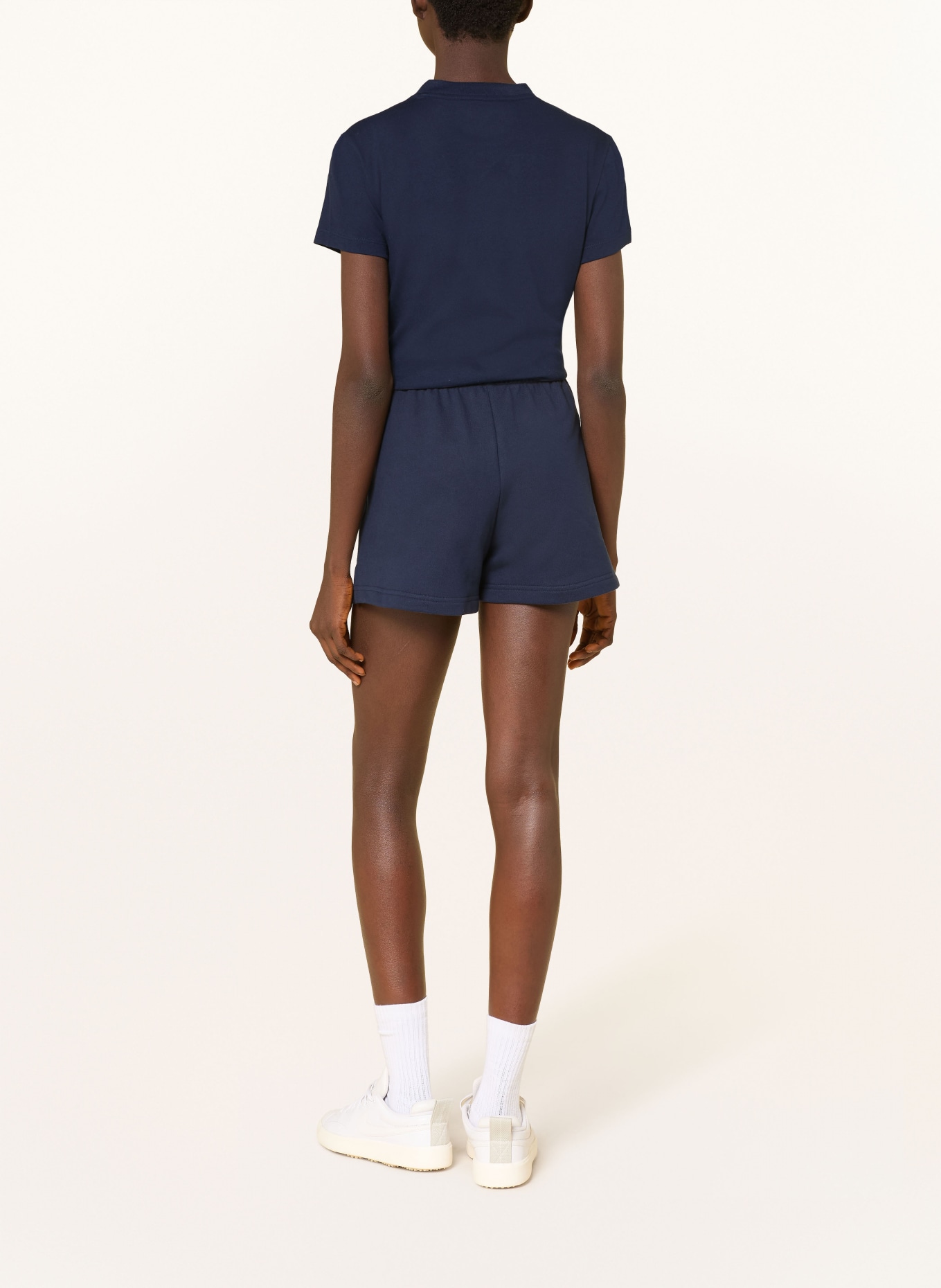 LACOSTE Tričko: TMAVĚ MODRÁ