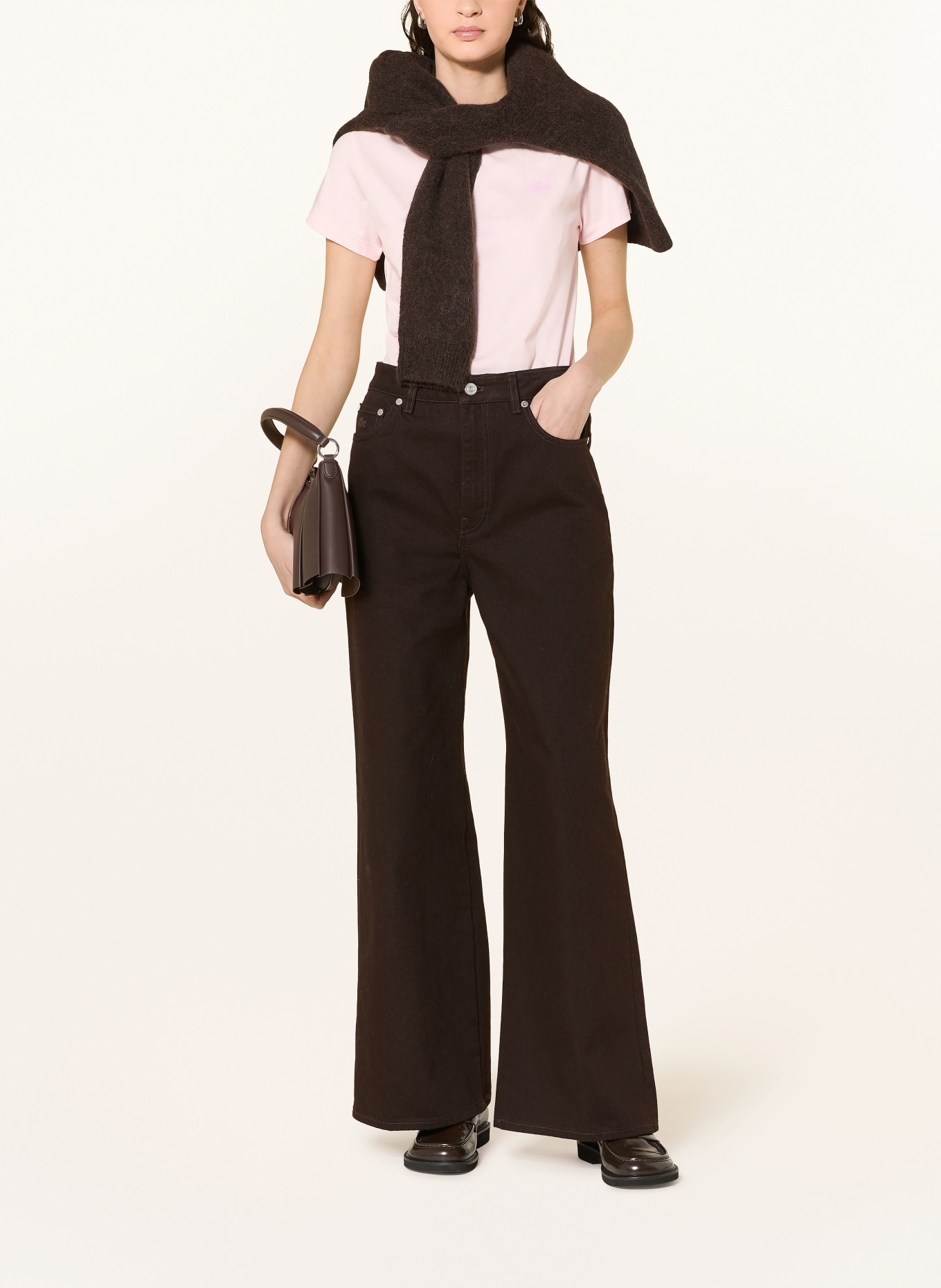 LACOSTE T-shirt: LIGHT PINK