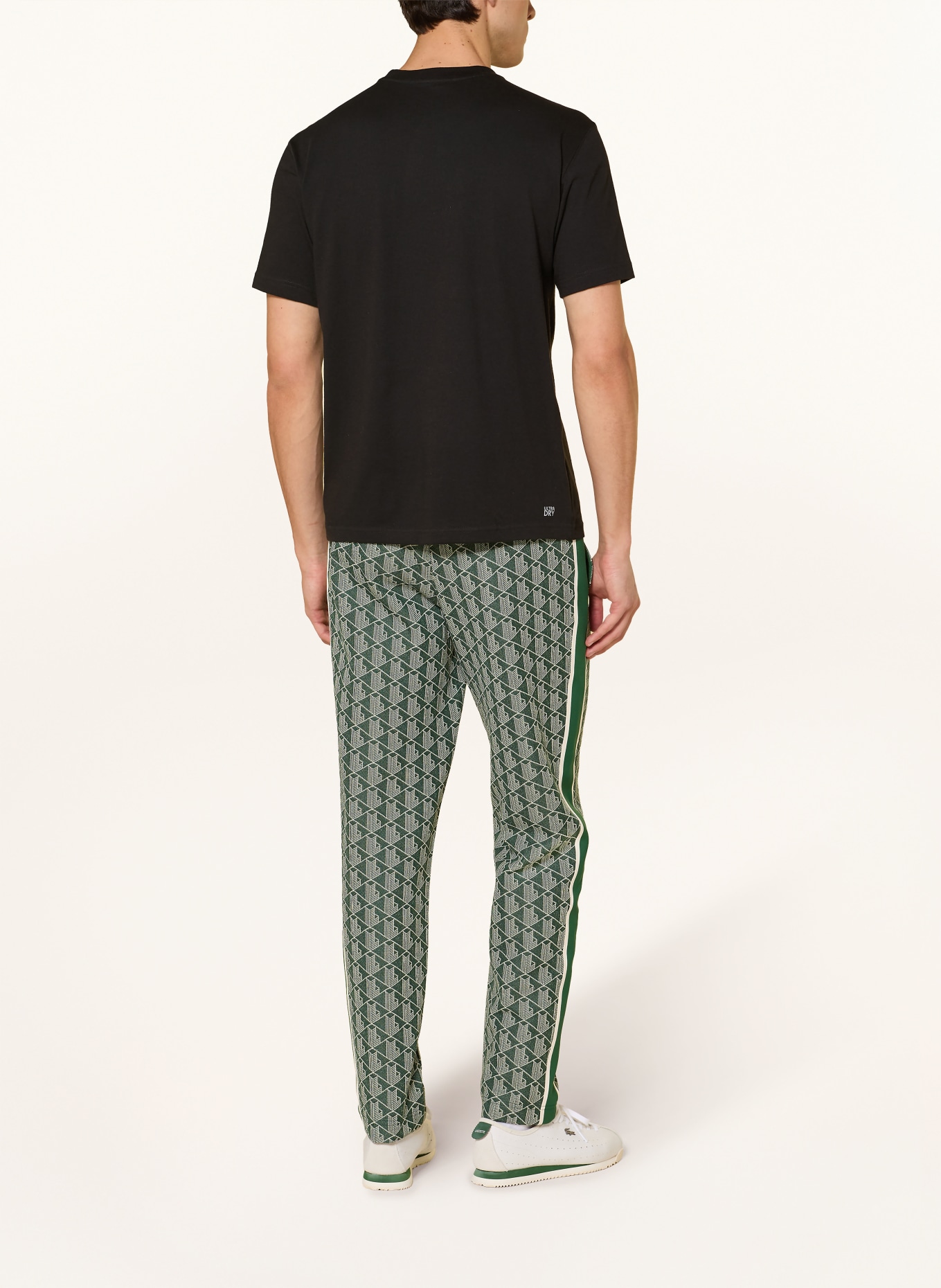 LACOSTE T-Shirt: SCHWARZ