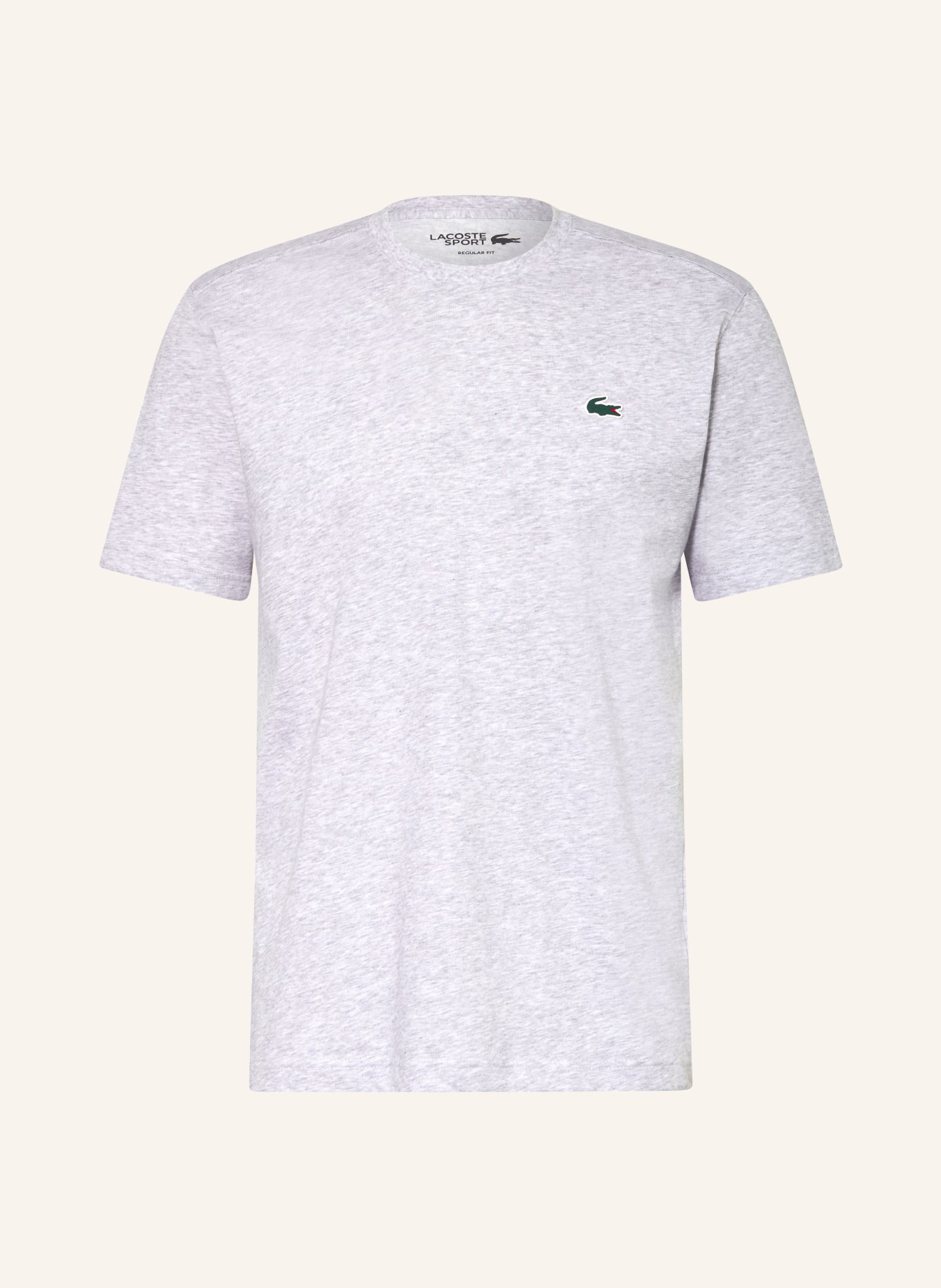 LACOSTE T-Shirt: HELLGRAU
