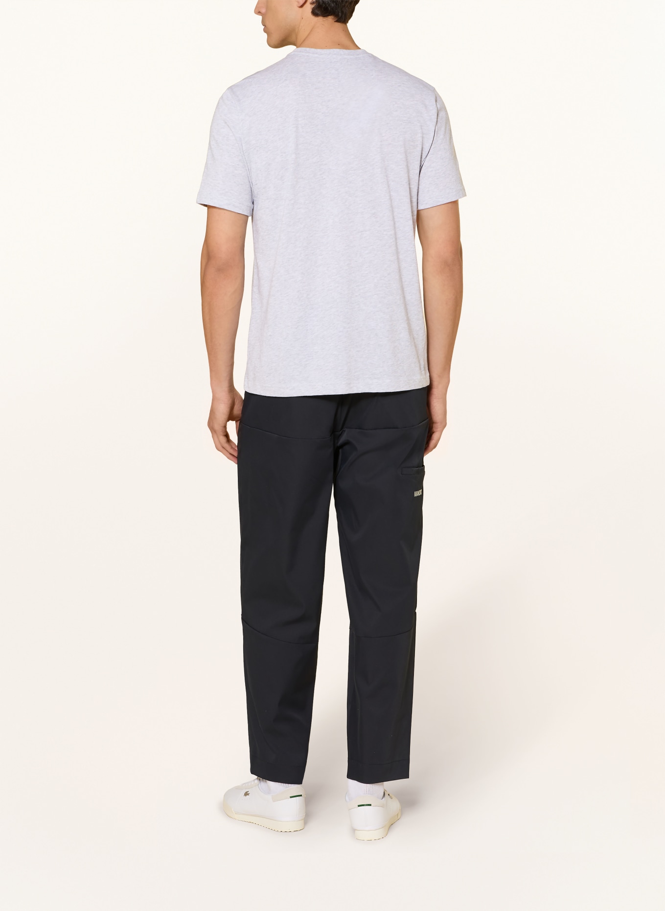 LACOSTE T-Shirt: HELLGRAU