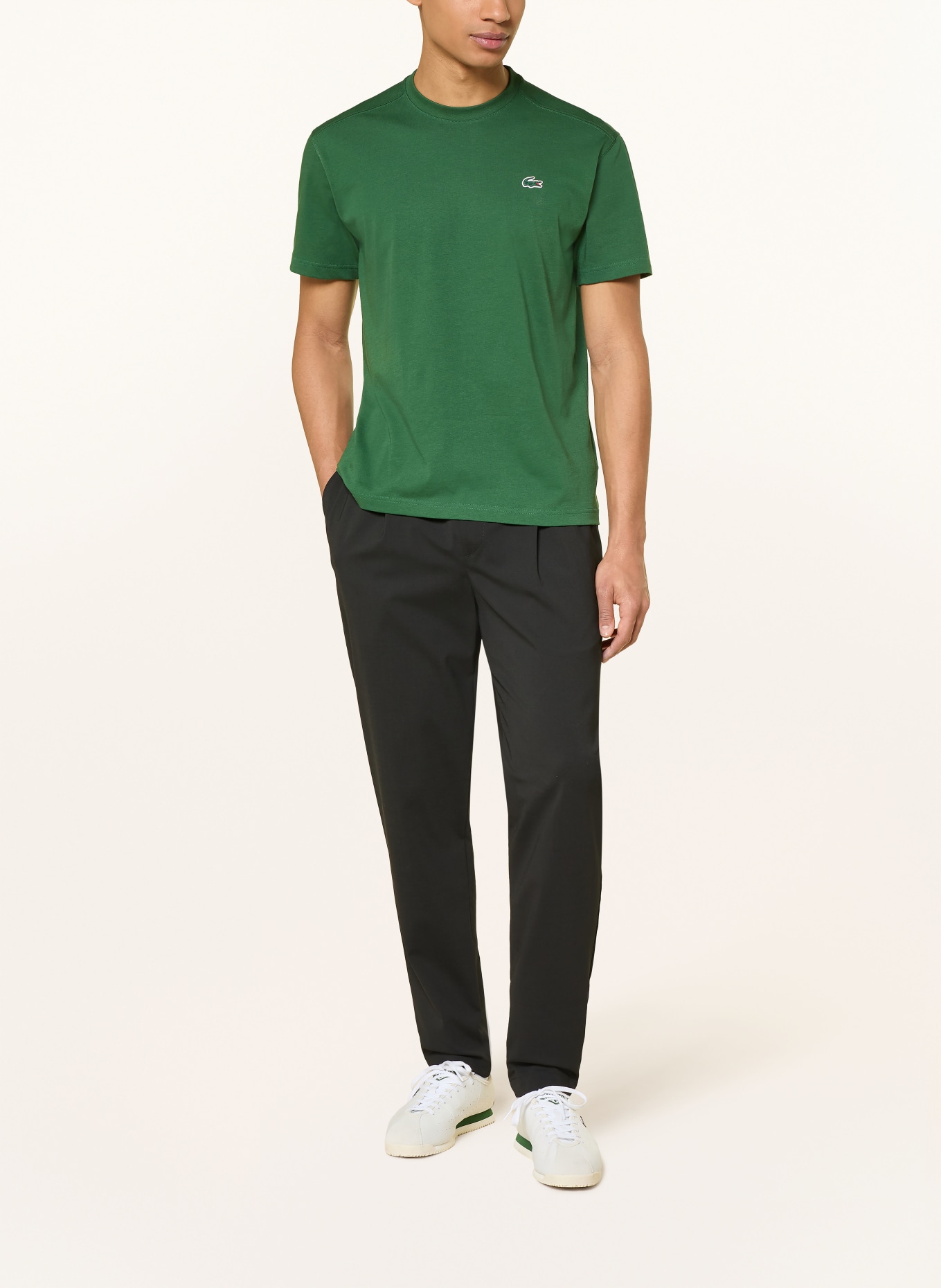 LACOSTE T-Shirt: GRÜN