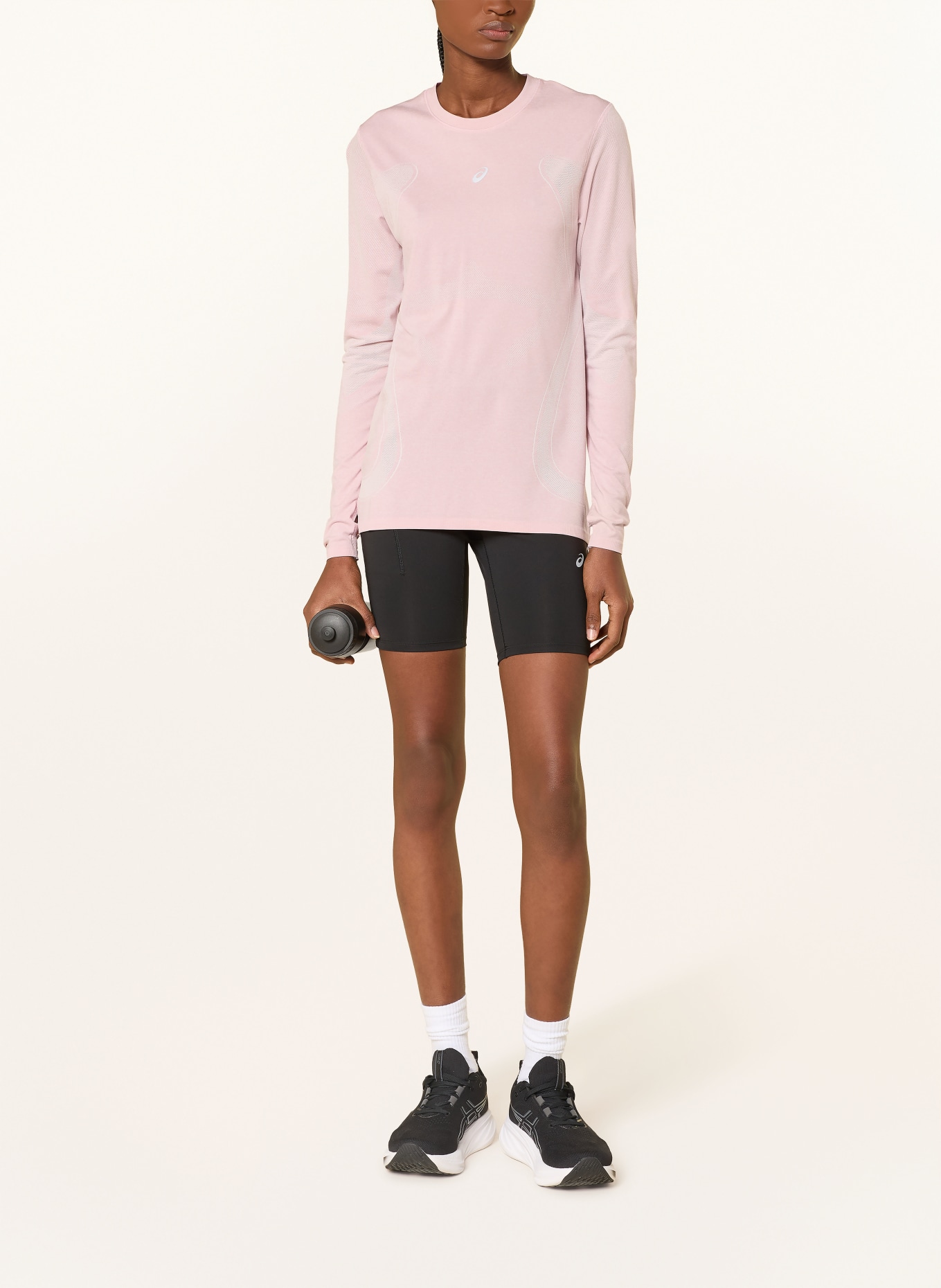 ASICS Koszulka do biegania ROAD SEAMLESS LS: JASNORÓŻOWY