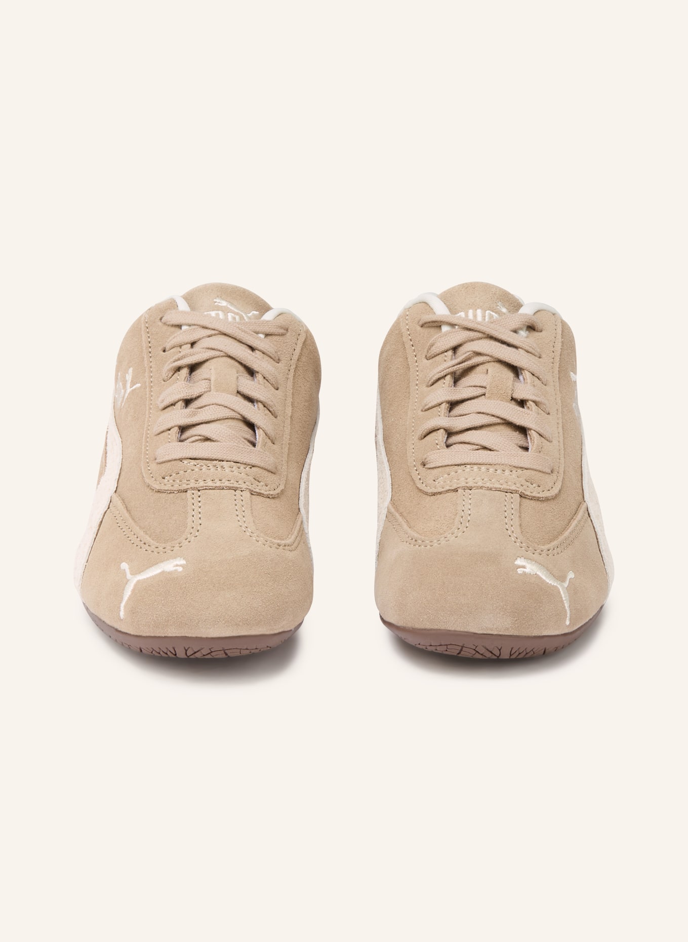 PUMA SPEEDCAT ELEVATED sneaker: BEIGE / CREAM