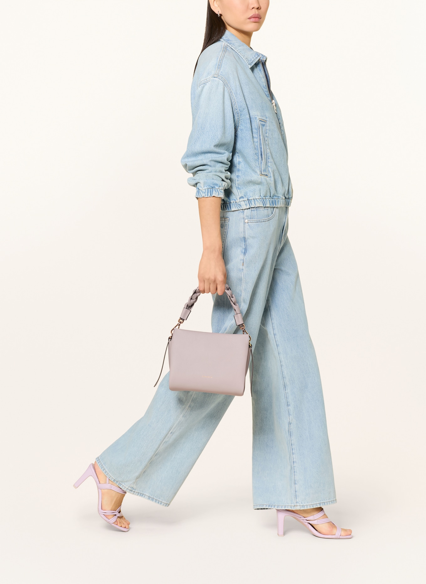 COCCINELLE Handbag: LIGHT PURPLE / GOLD