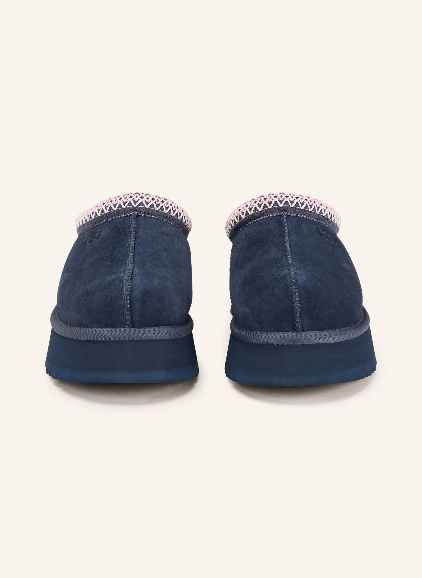 UGG Platform slides TAZZ: DARK BLUE / PINK