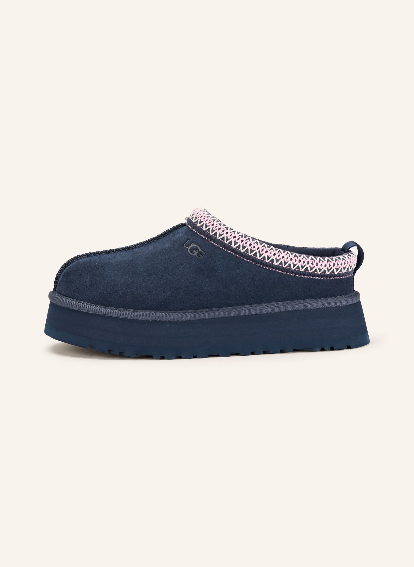 UGG Platform slides TAZZ: DARK BLUE / PINK