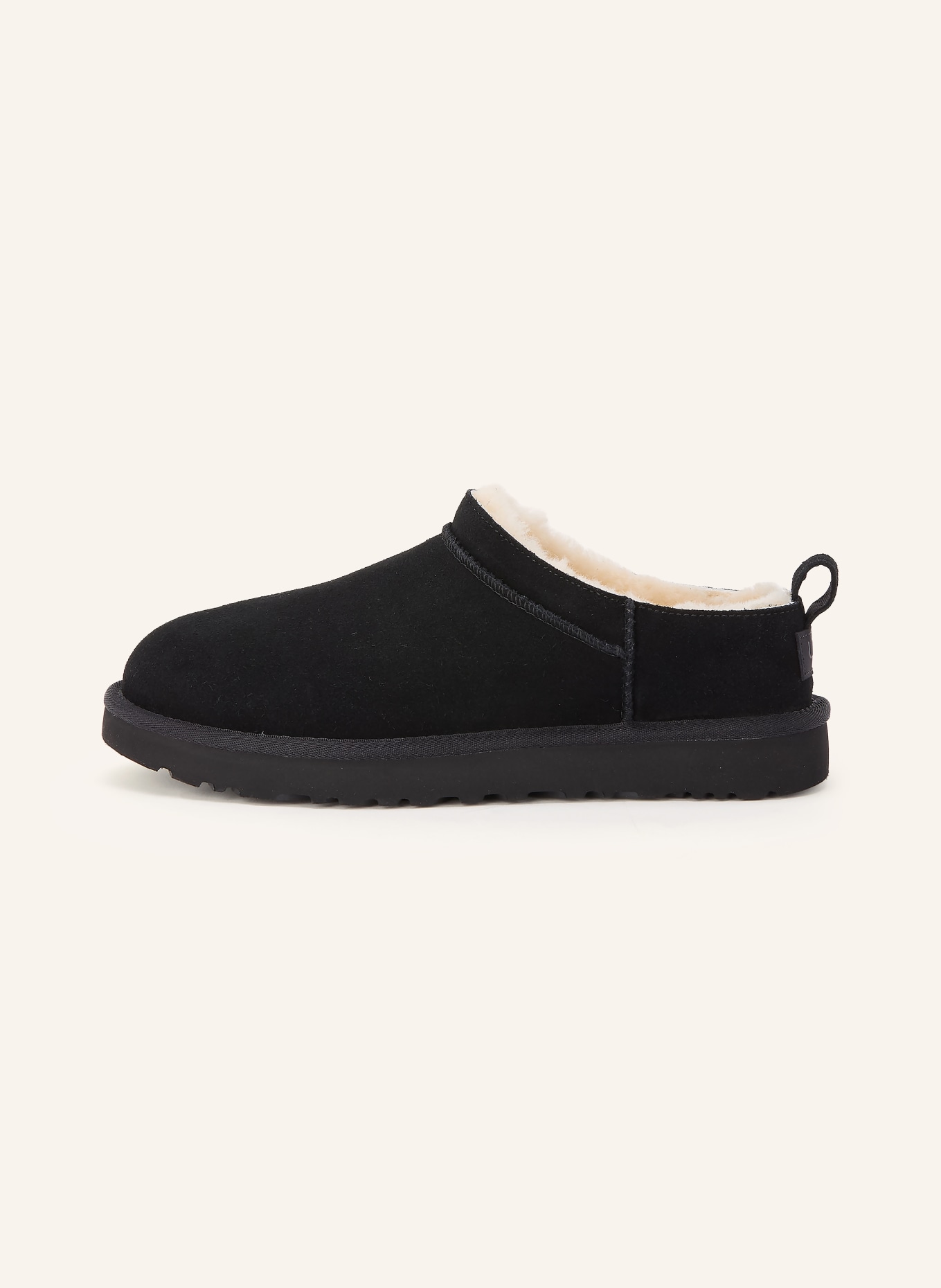 UGG Pantoletten CLASSIC MICRO: SCHWARZ