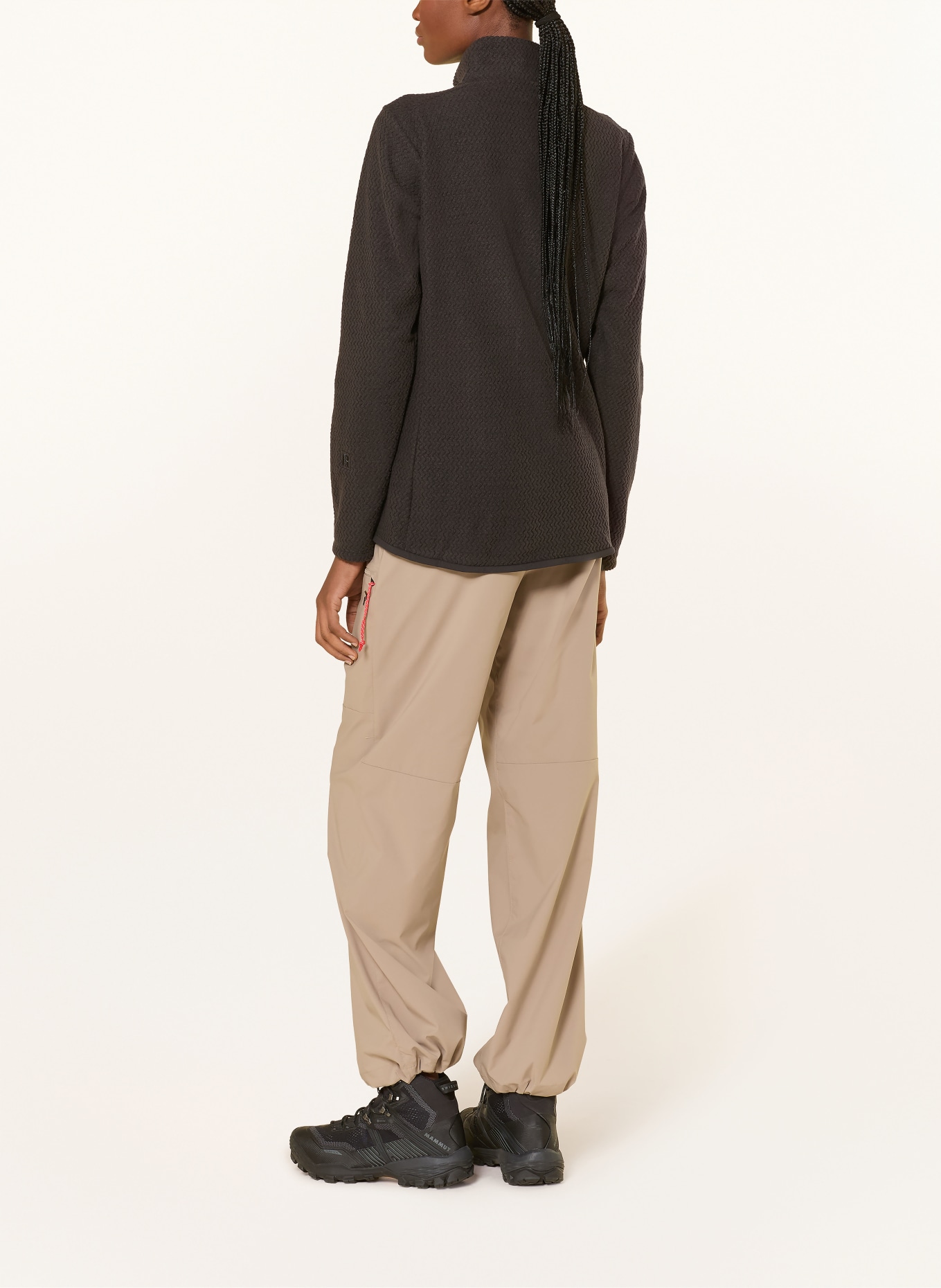 patagonia Fleecová bunda R1 AIR: ČERNÁ