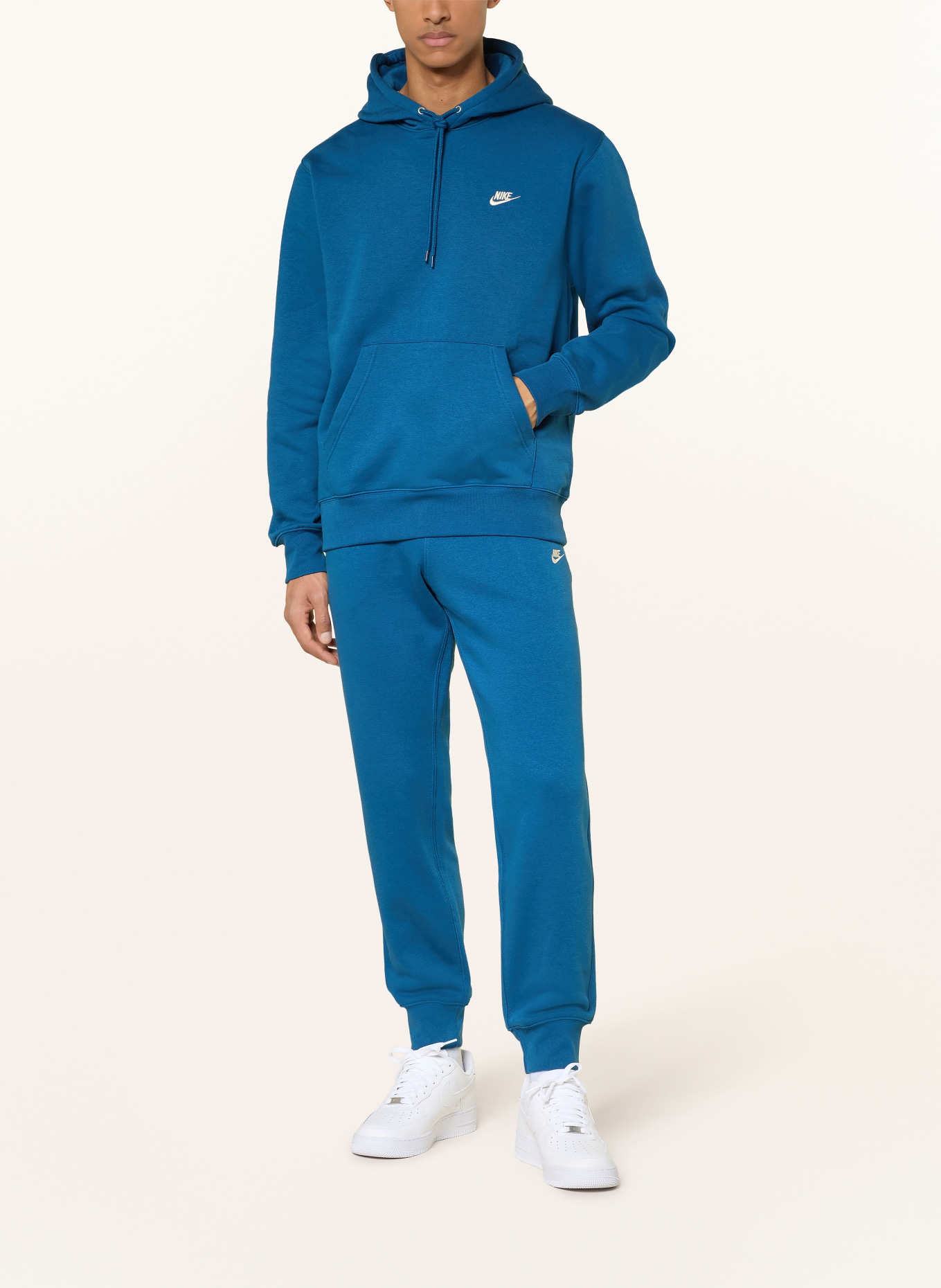 Nike Hoodie CLUB: BLUE