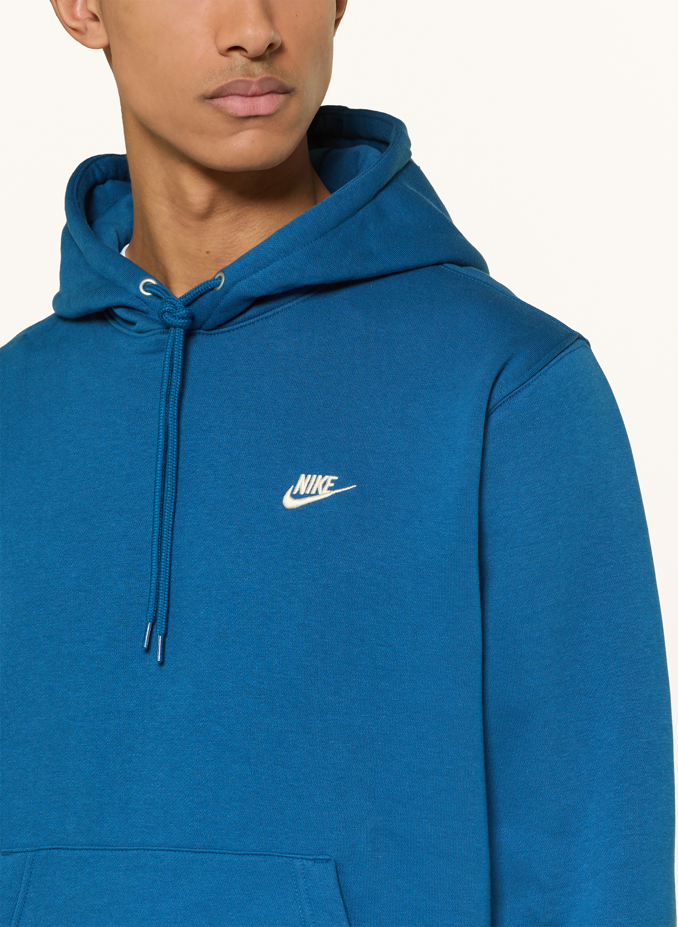 Nike Hoodie CLUB: BLUE