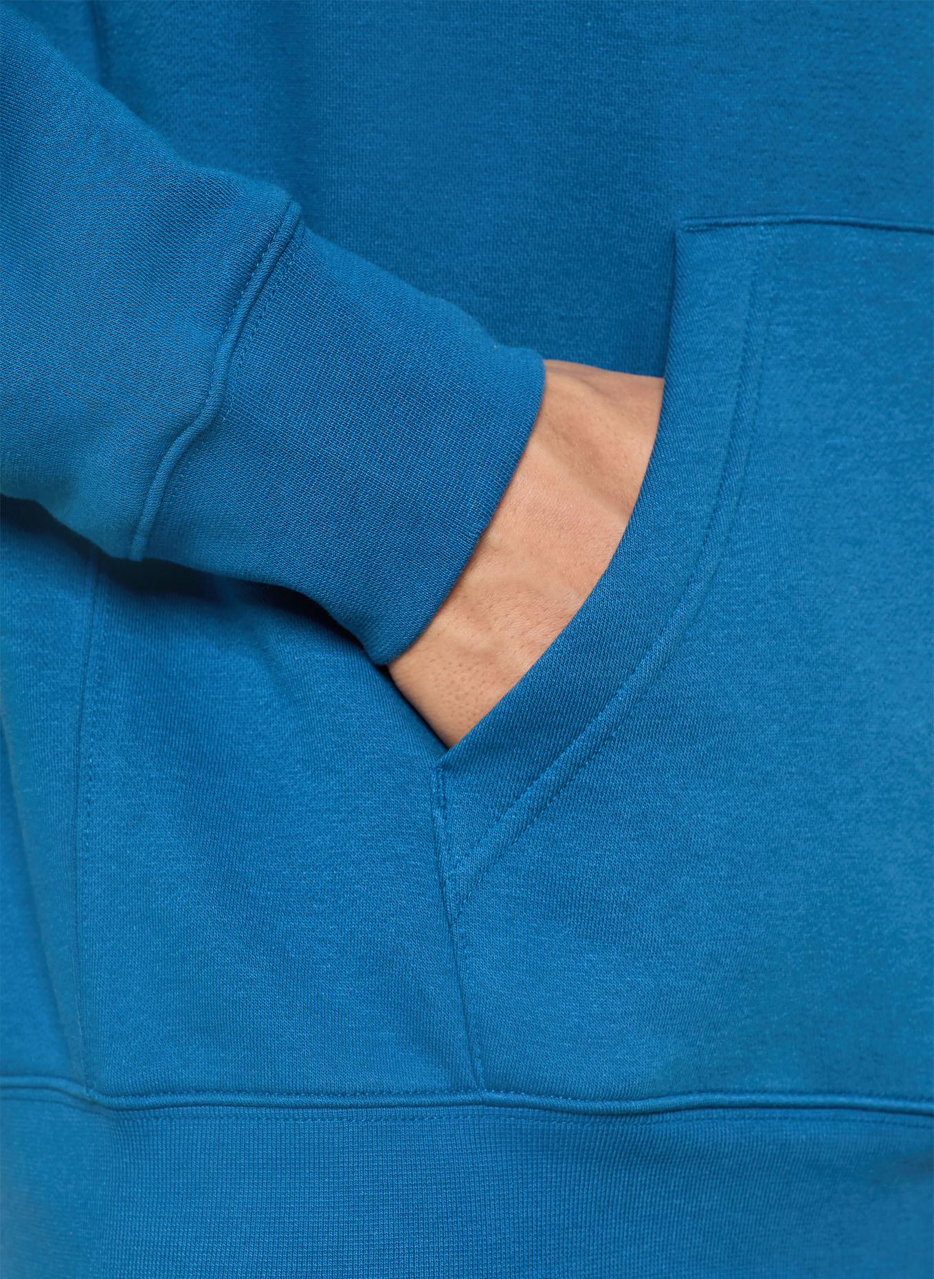 Nike Hoodie CLUB: BLUE