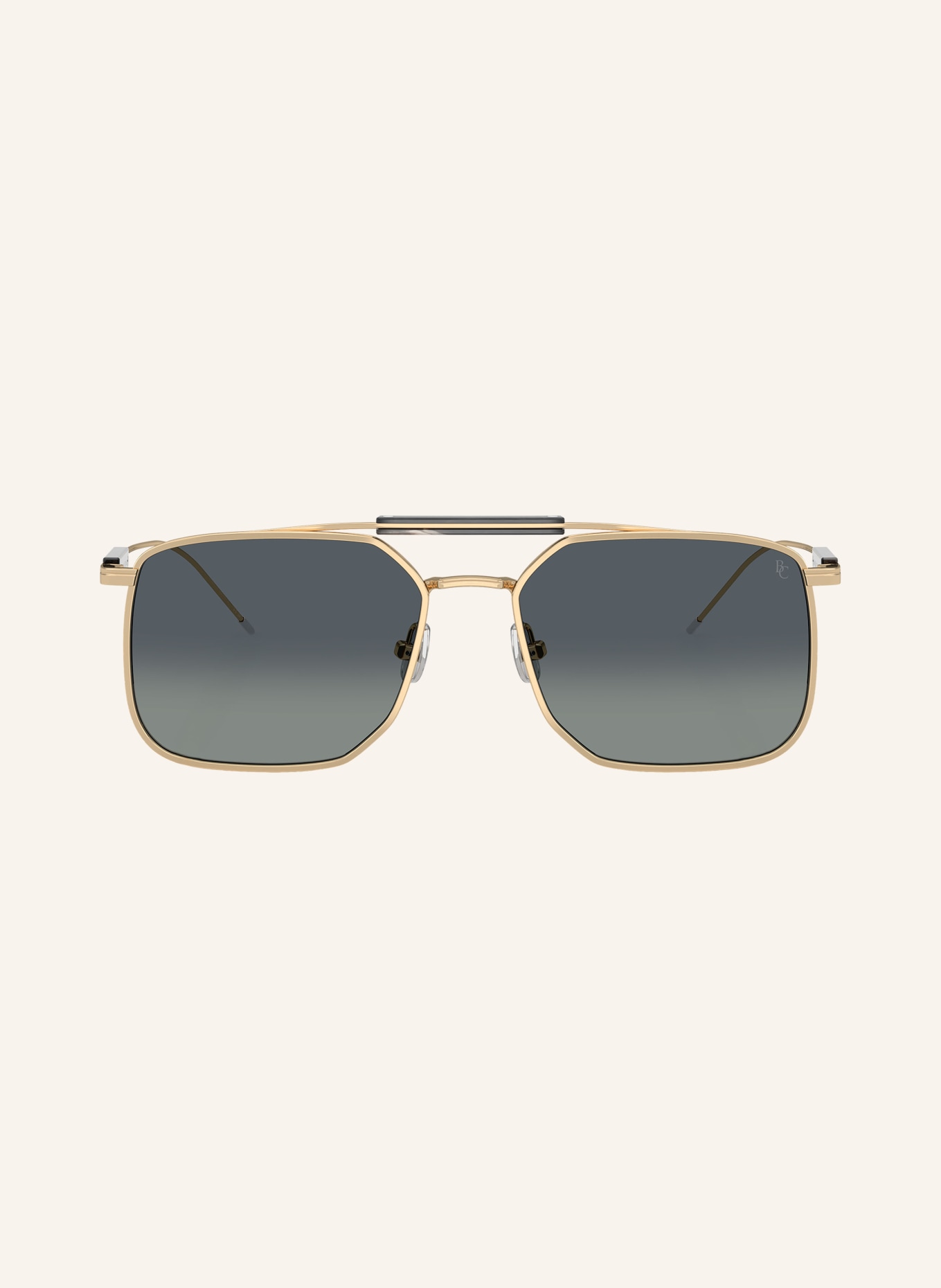 BRUNELLO CUCINELLI Sunglasses BC2005ST: GOLD/GRAY GRADIENT