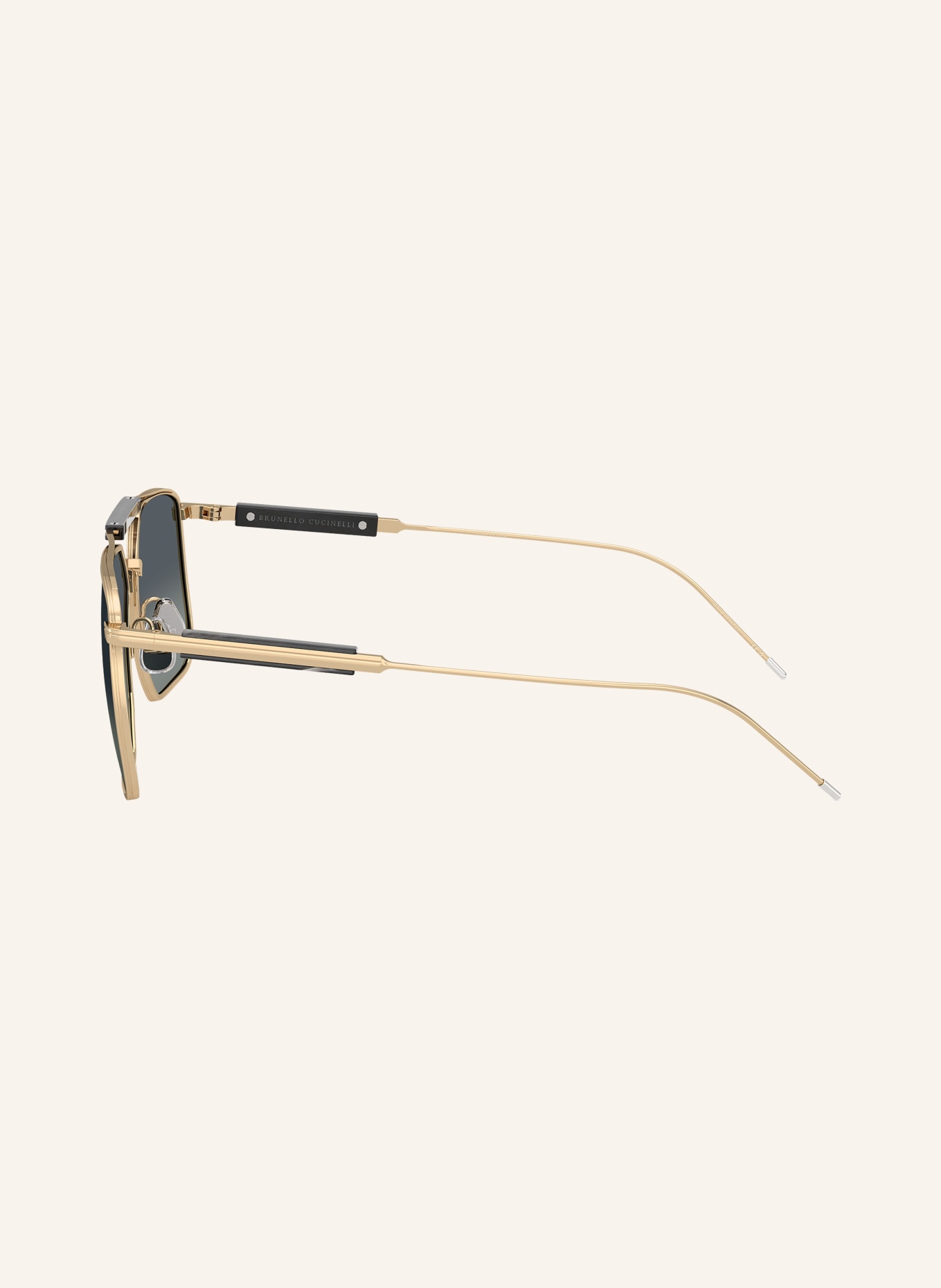 BRUNELLO CUCINELLI Sunglasses BC2005ST: GOLD/GRAY GRADIENT