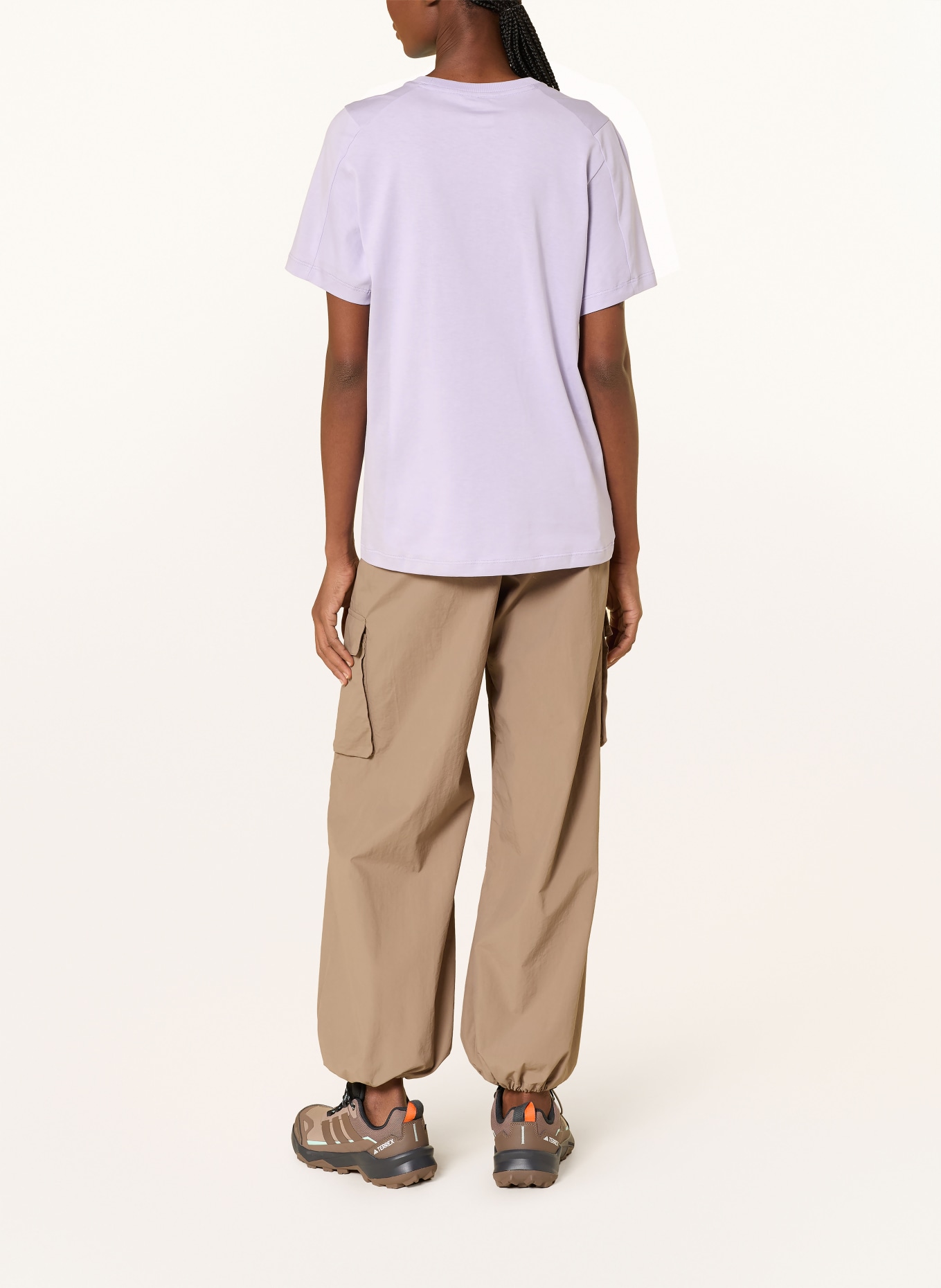 ARC'TERYX T-shirt KRAGG: LIGHT PURPLE