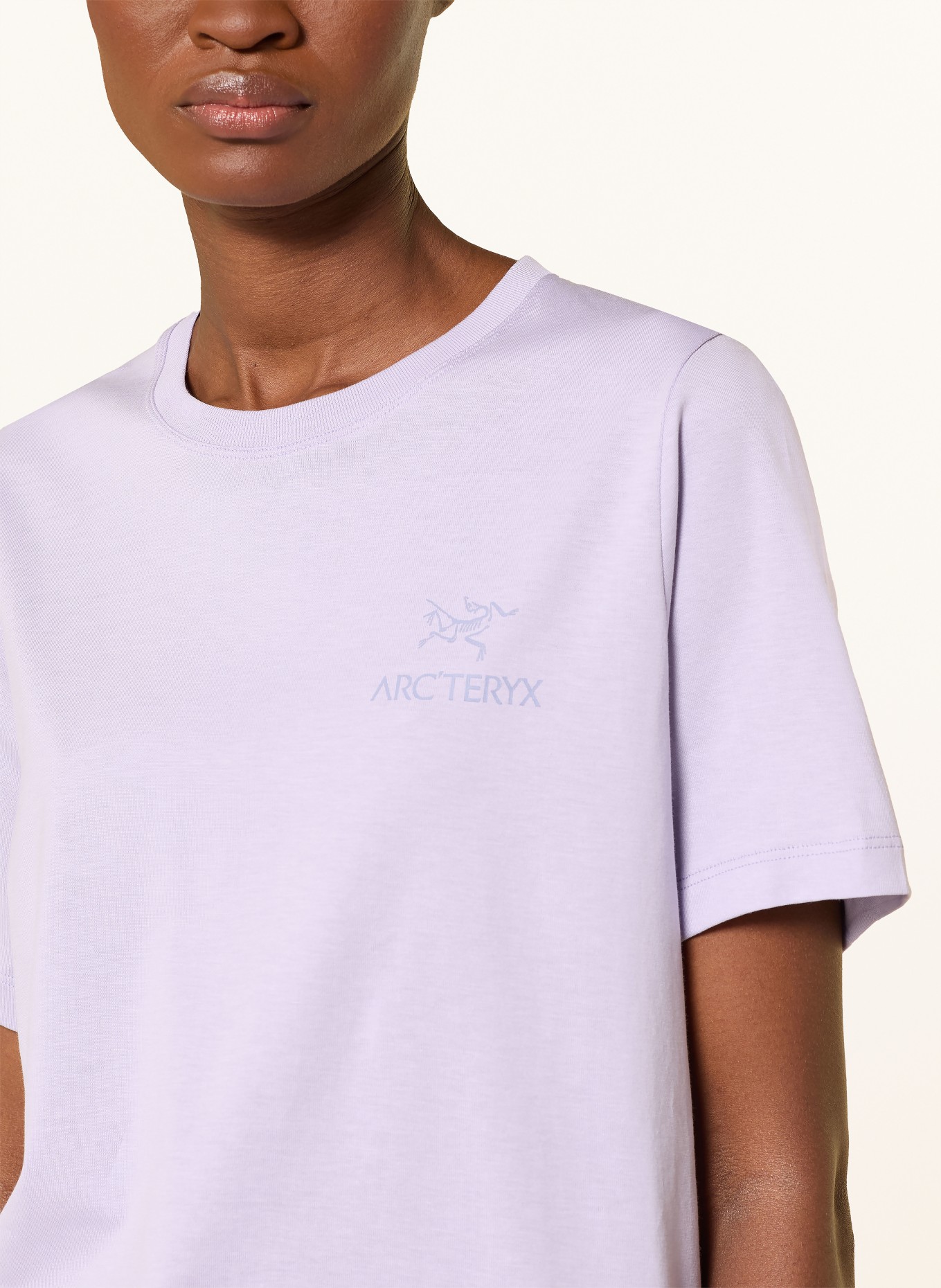 ARC'TERYX T-shirt KRAGG: LIGHT PURPLE