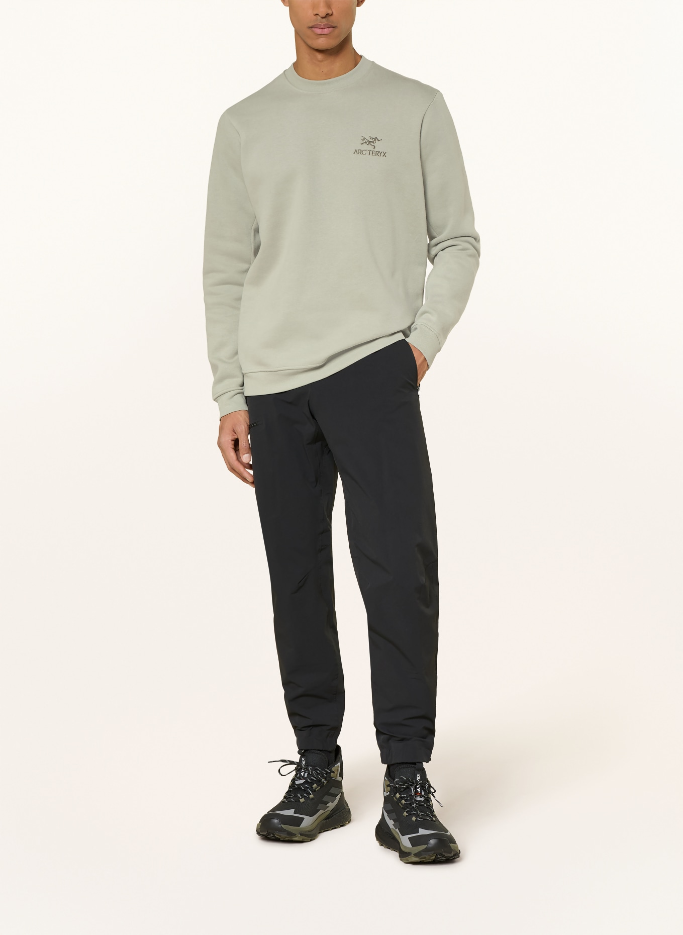 ARC'TERYX sweatshirt: LIGHT GREEN
