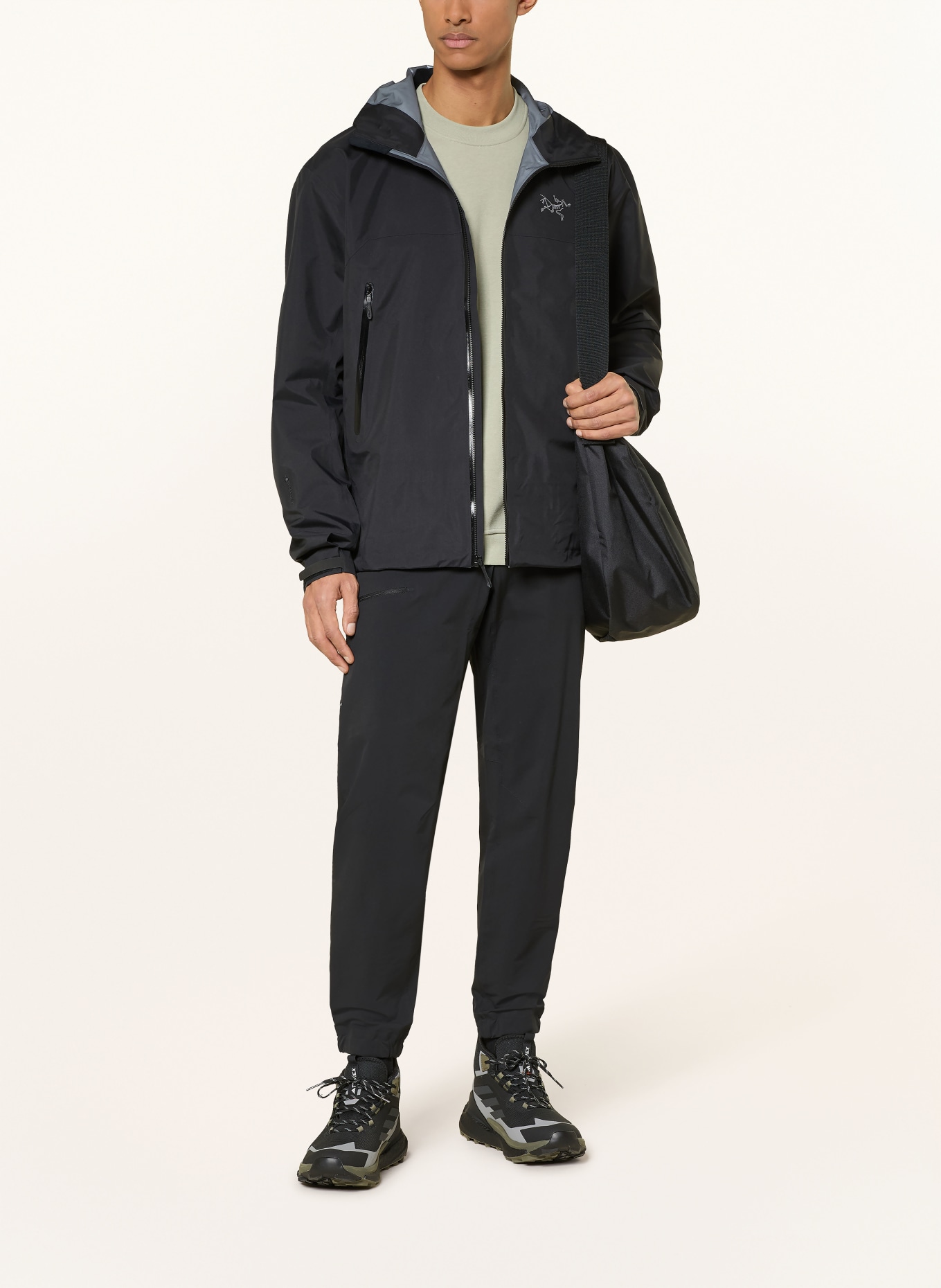 ARC'TERYX GAMMA trekking trousers: BLACK