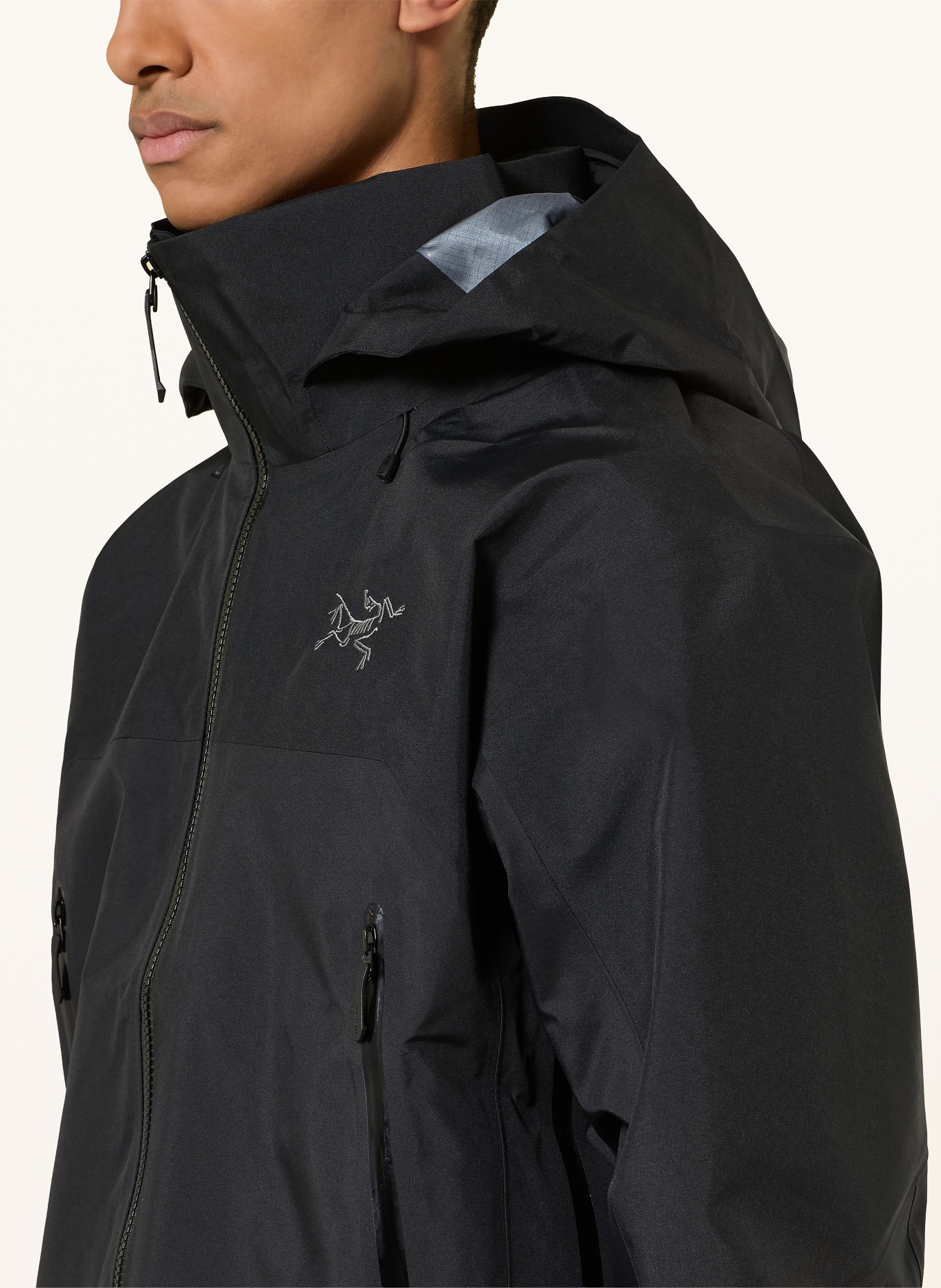 ARC'TERYX Hardshell-Jacke BETA AR: SCHWARZ