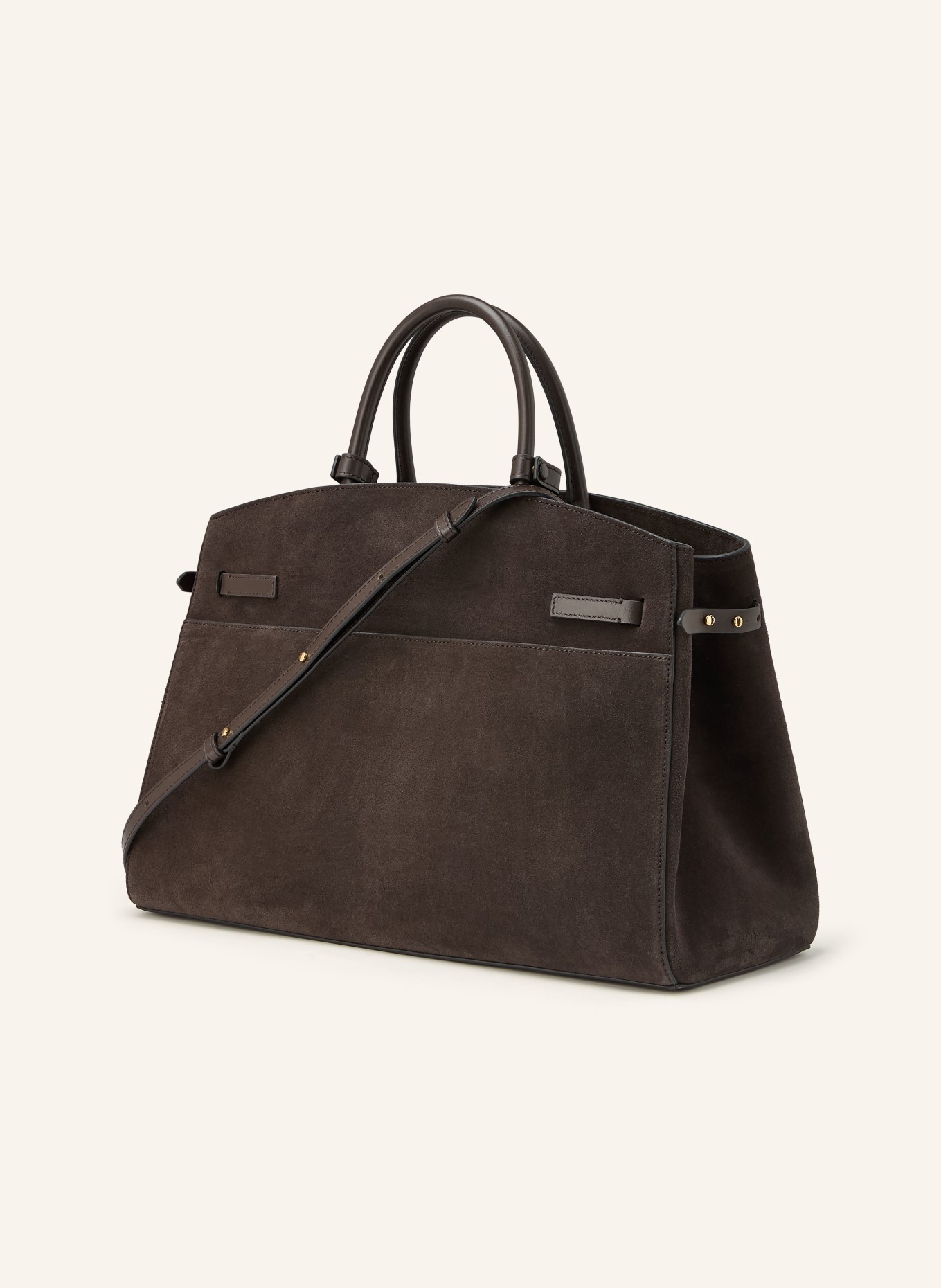 DEMELLIER Handtasche THE HUDSON: DUNKELBRAUN