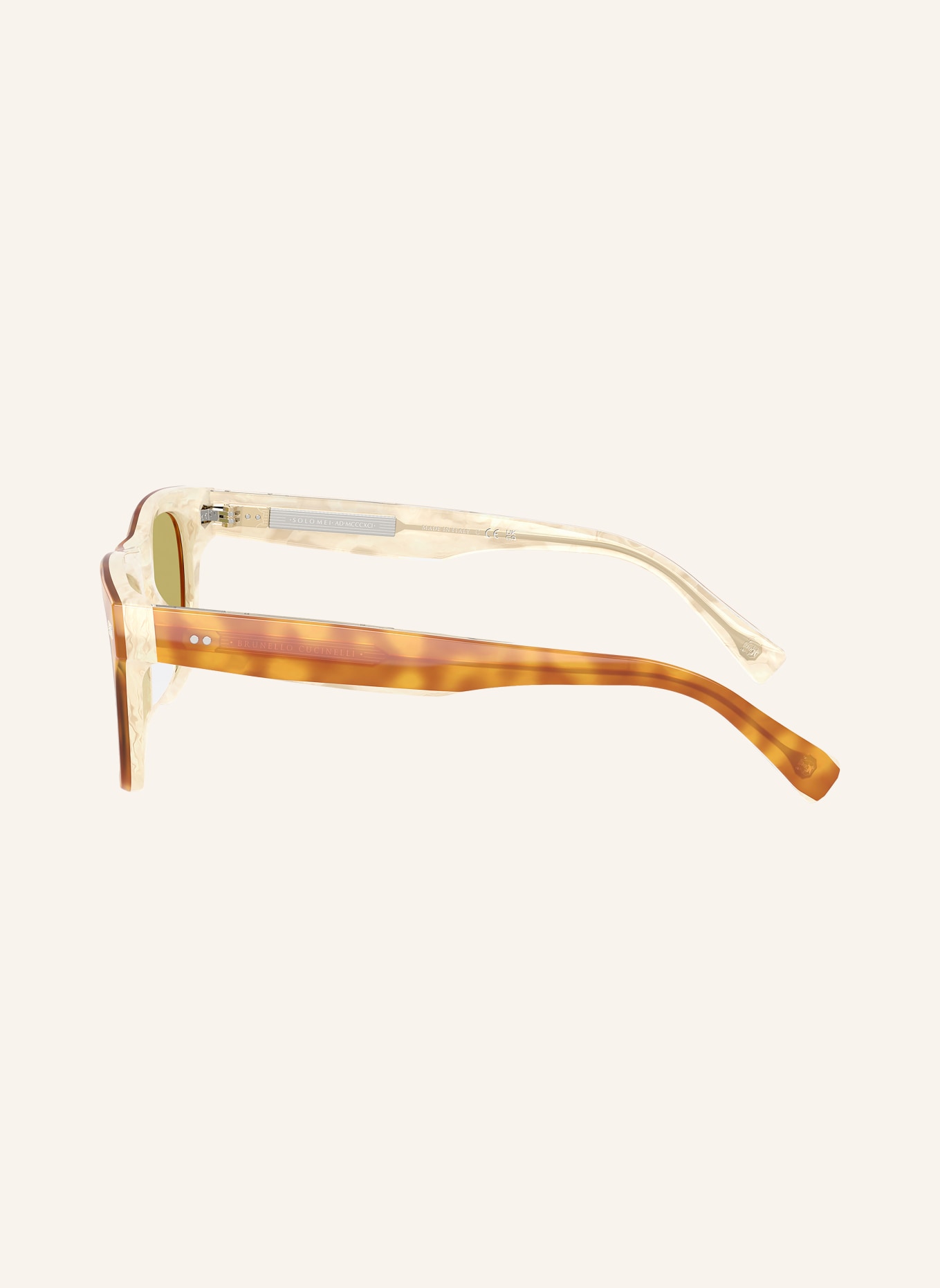 BRUNELLO CUCINELLI Sonnenbrille BC4002S: HAVANNA/ HELLGRÜN