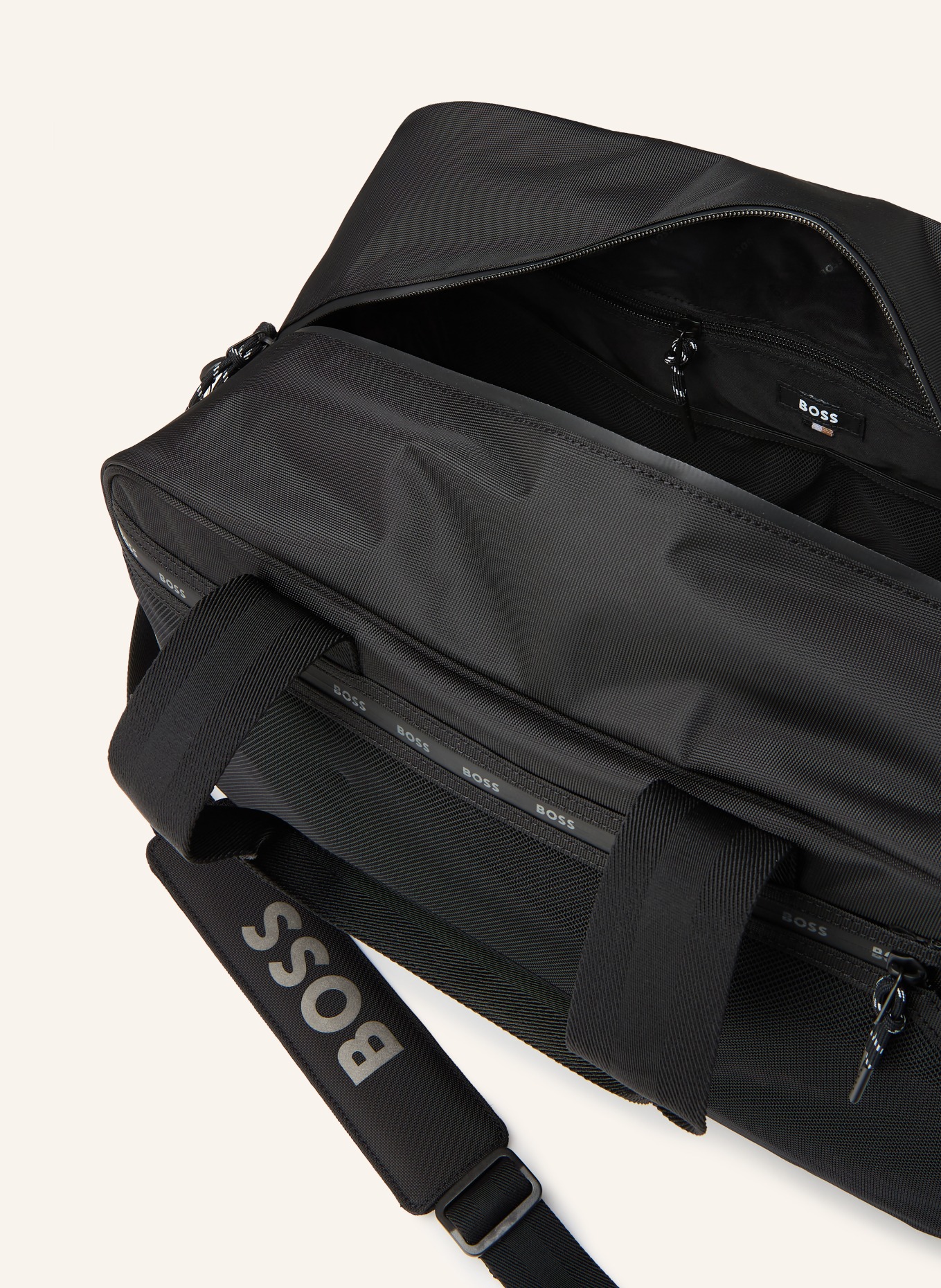 BOSS Sportovní taška ONSET: ČERNÁ