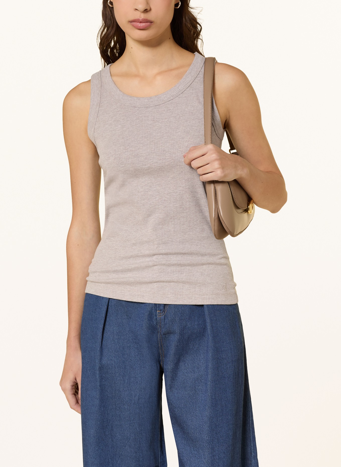 InWear Top DAGNAIW: SZAROBRĄZOWY