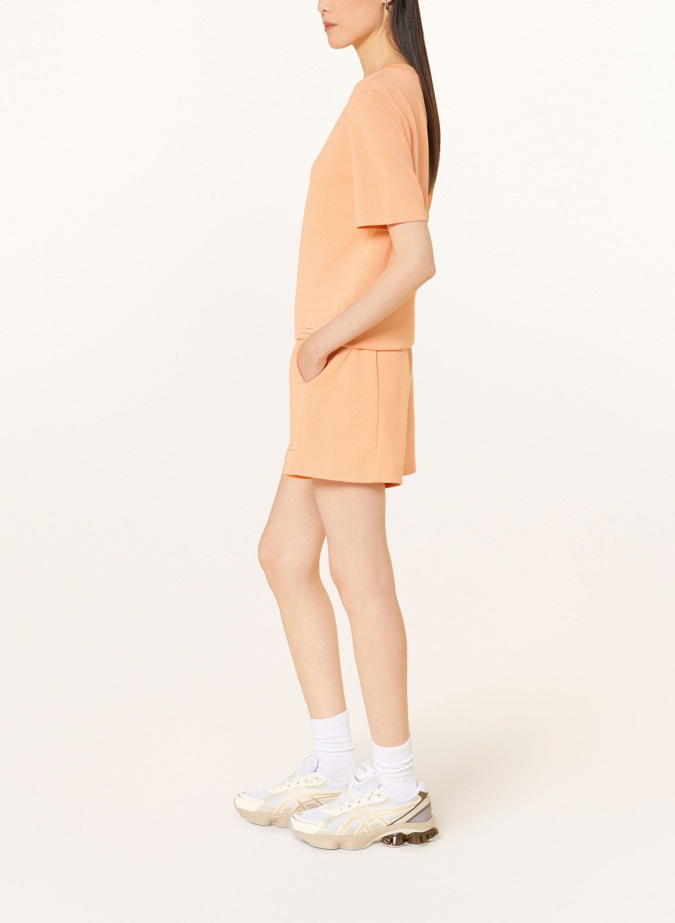 VENICE BEACH Šortky: TMAVĚ ORANŽOVÁ