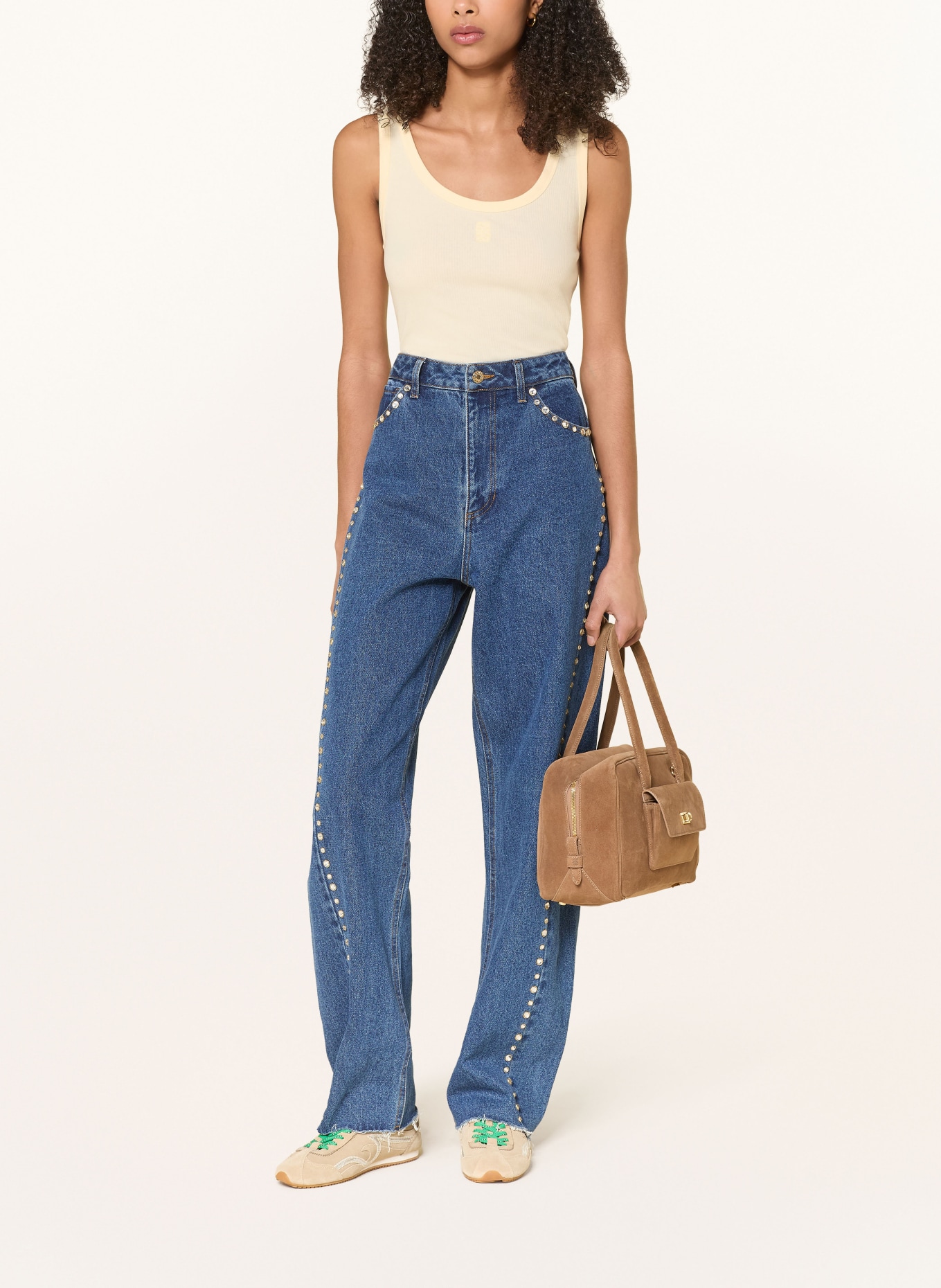 SANDRO Top: HELLGELB