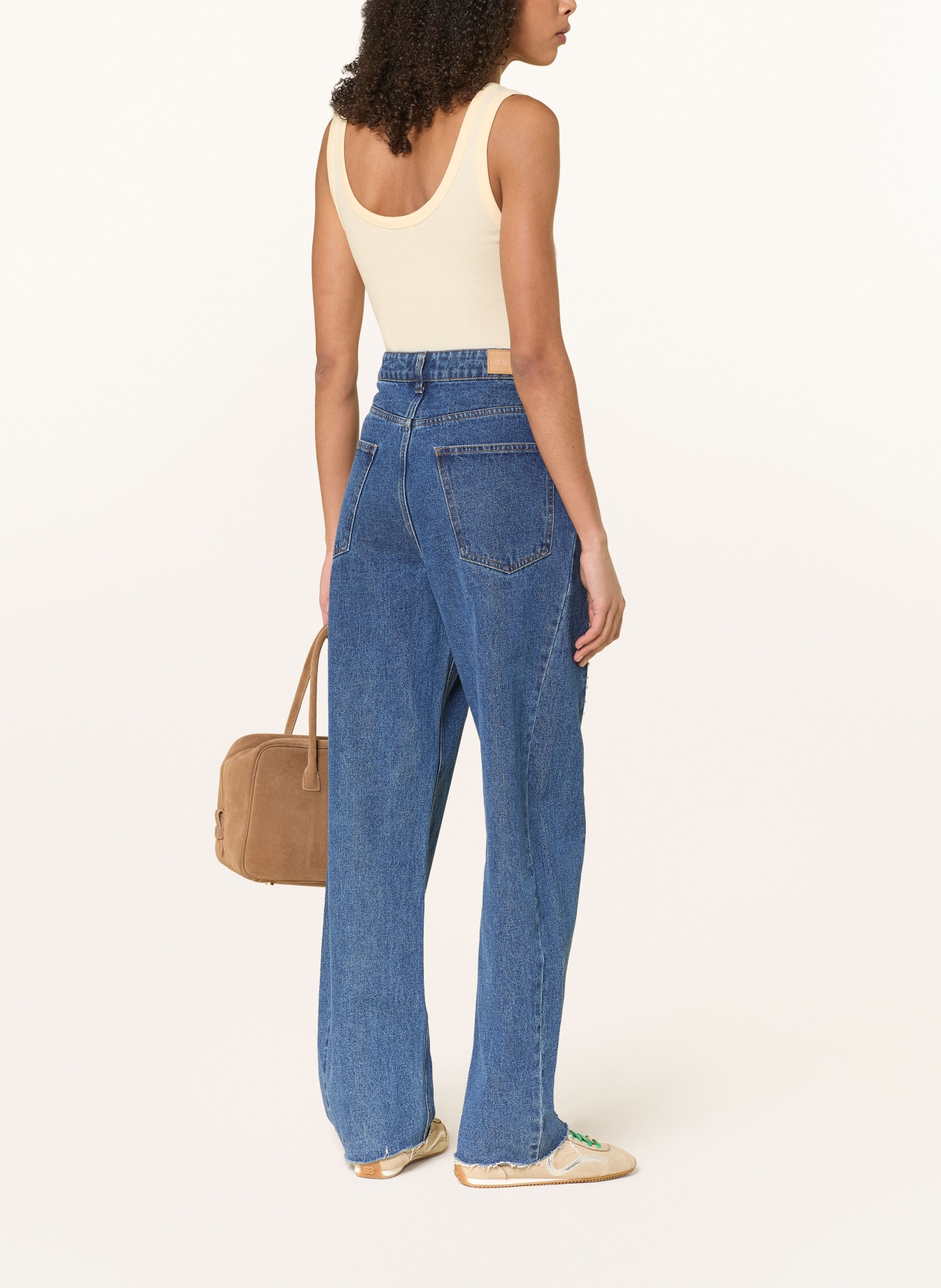 SANDRO Top: HELLGELB