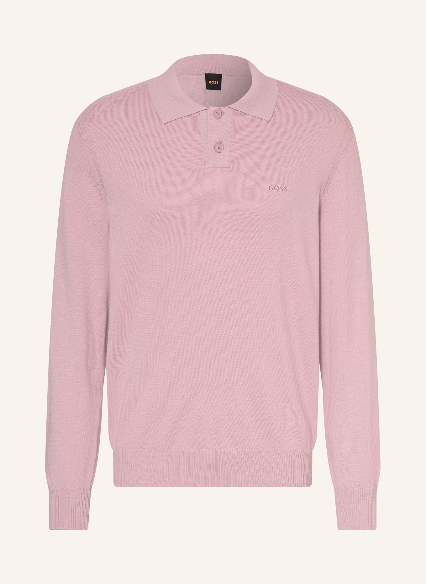 BOSS Strick-Poloshirt ASAC: ALTROSA