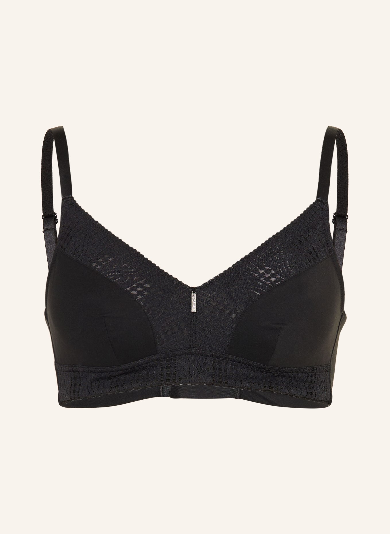 CHANTELLE Biustonosz bustier EASY SUPPORT: CZARNY