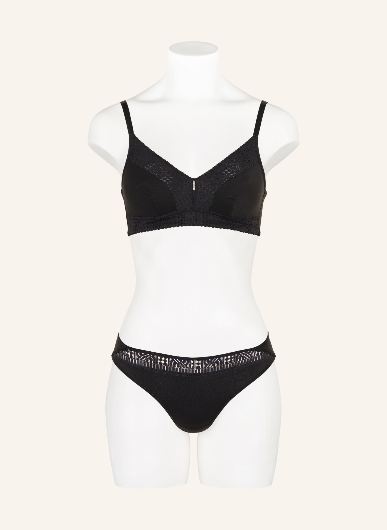 CHANTELLE Biustonosz bustier EASY SUPPORT: CZARNY