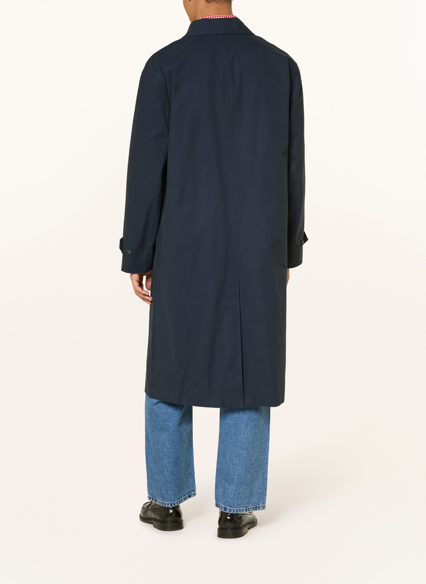 NN.07 Trenchcoat GIBSON: DUNKELBLAU